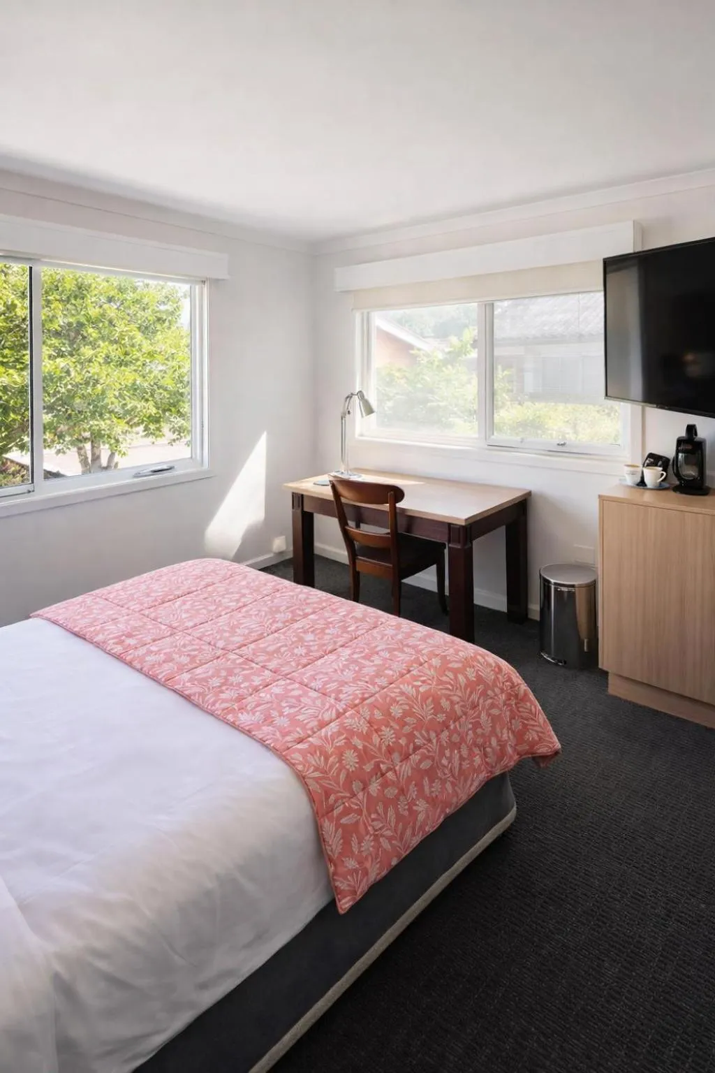 Bed in The Dannebrog Lodge