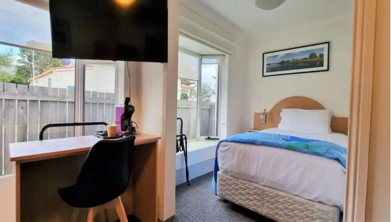 Bed in The Dannebrog Lodge