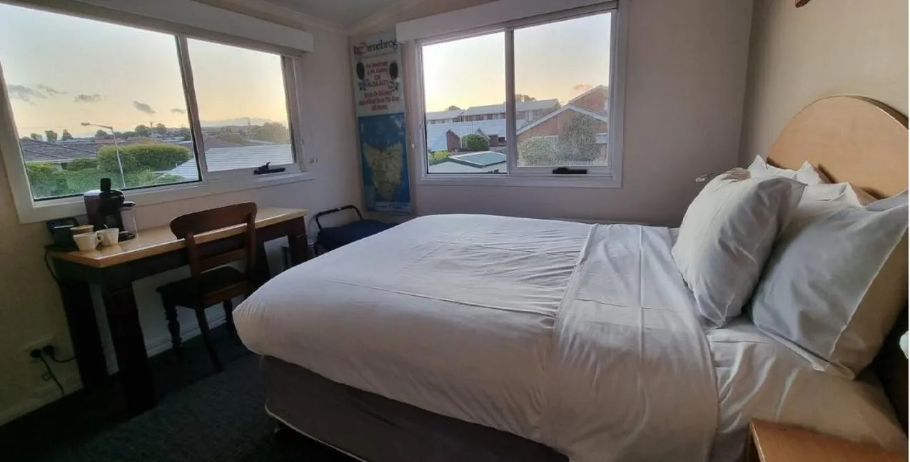 Bed in The Dannebrog Lodge