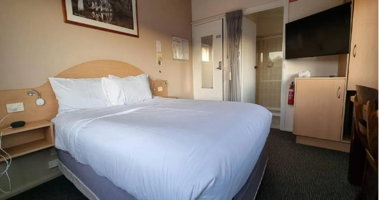 Bed in The Dannebrog Lodge