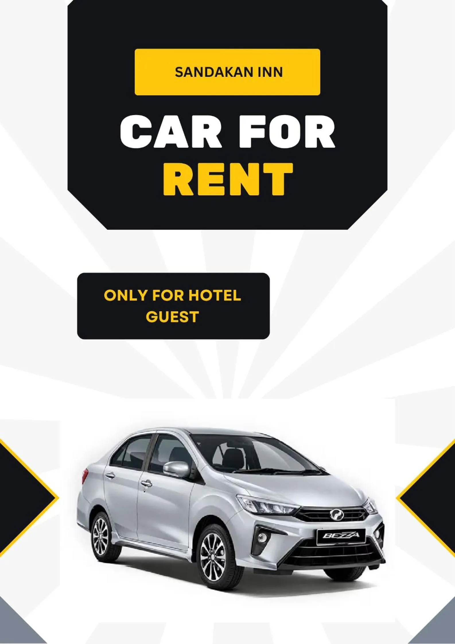 Area and facilities in Sandakan Inn