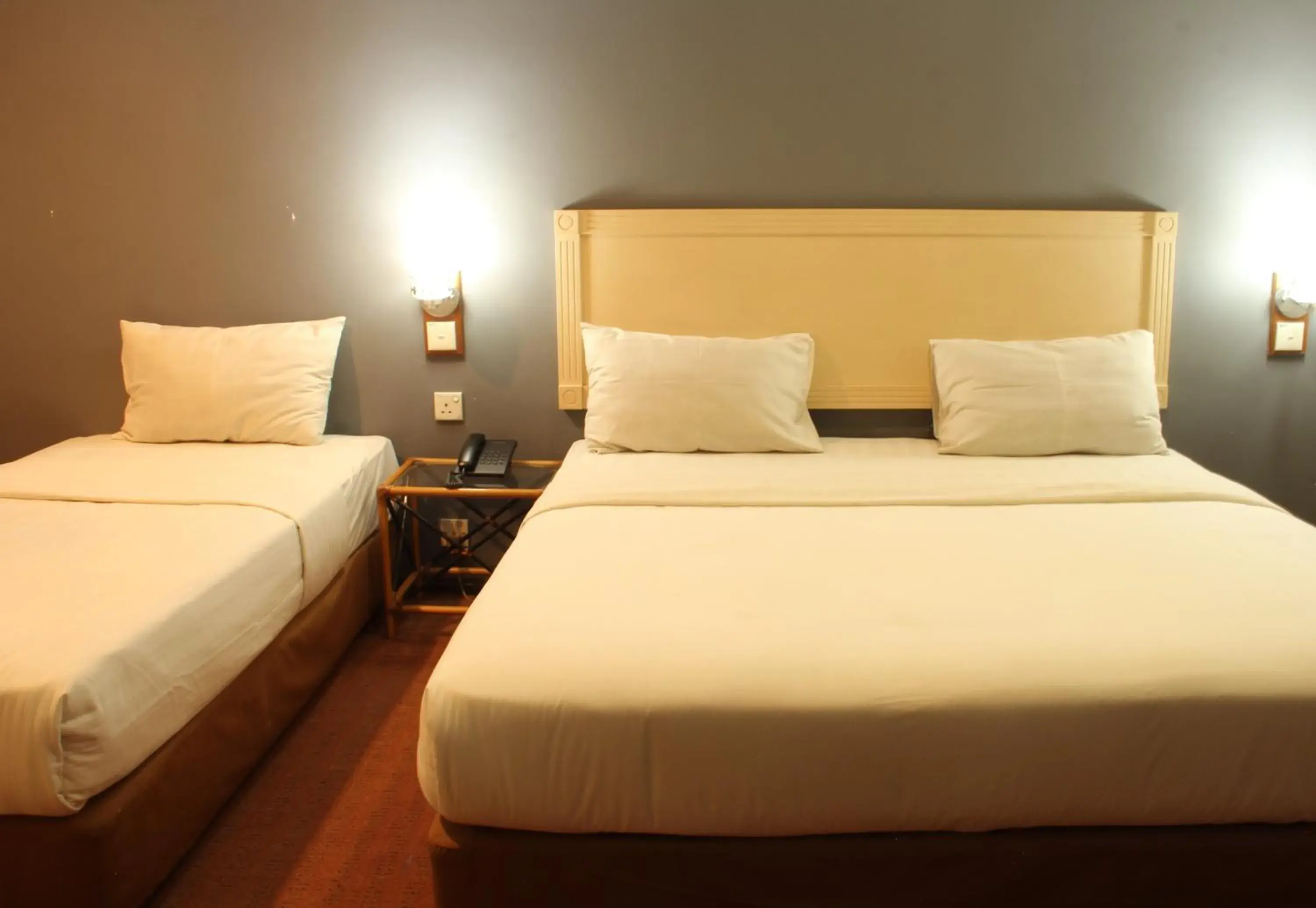 Bed in Sandakan Inn Bed in Sandakan Inn