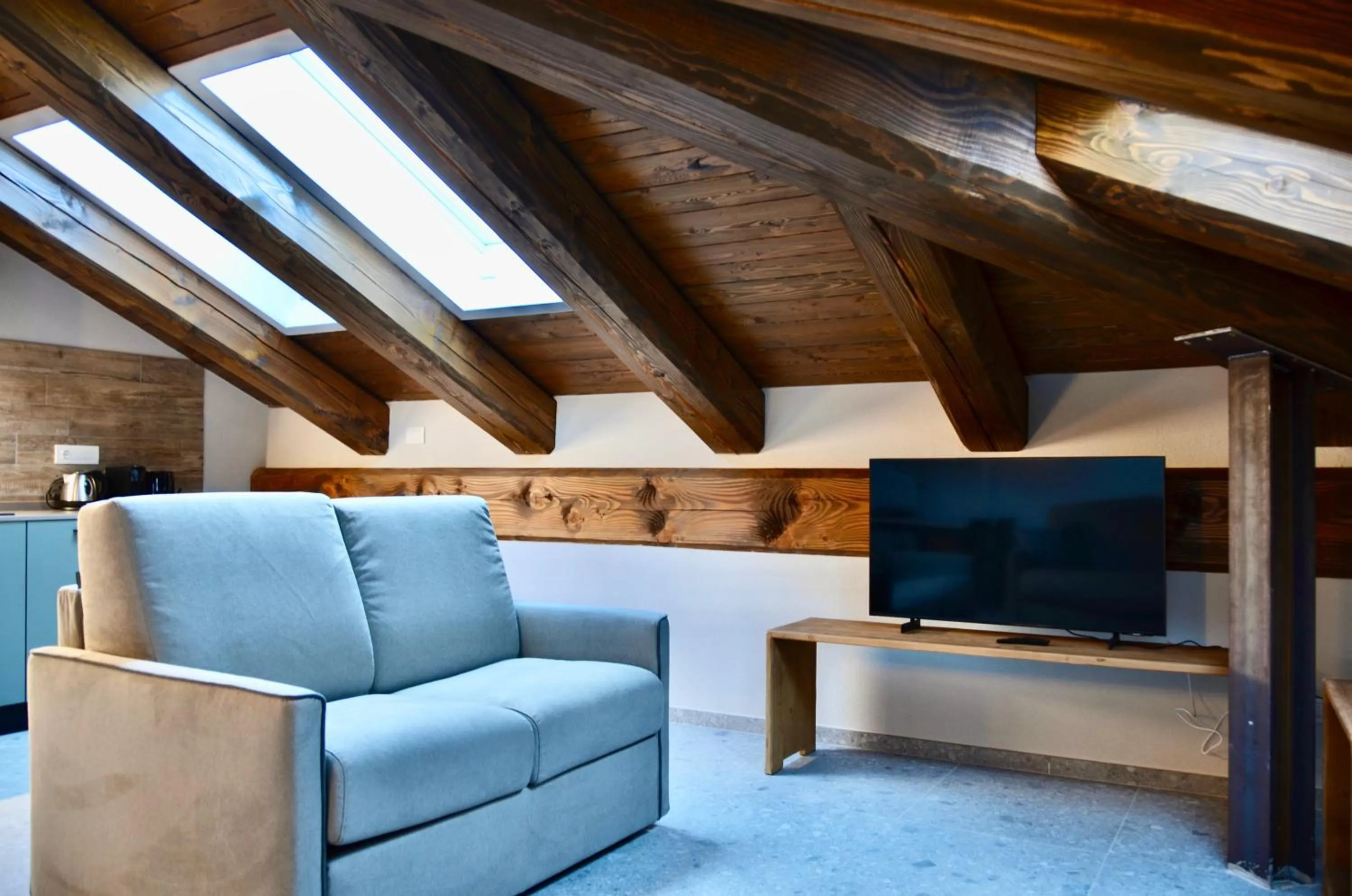 Living room in Case Verdi