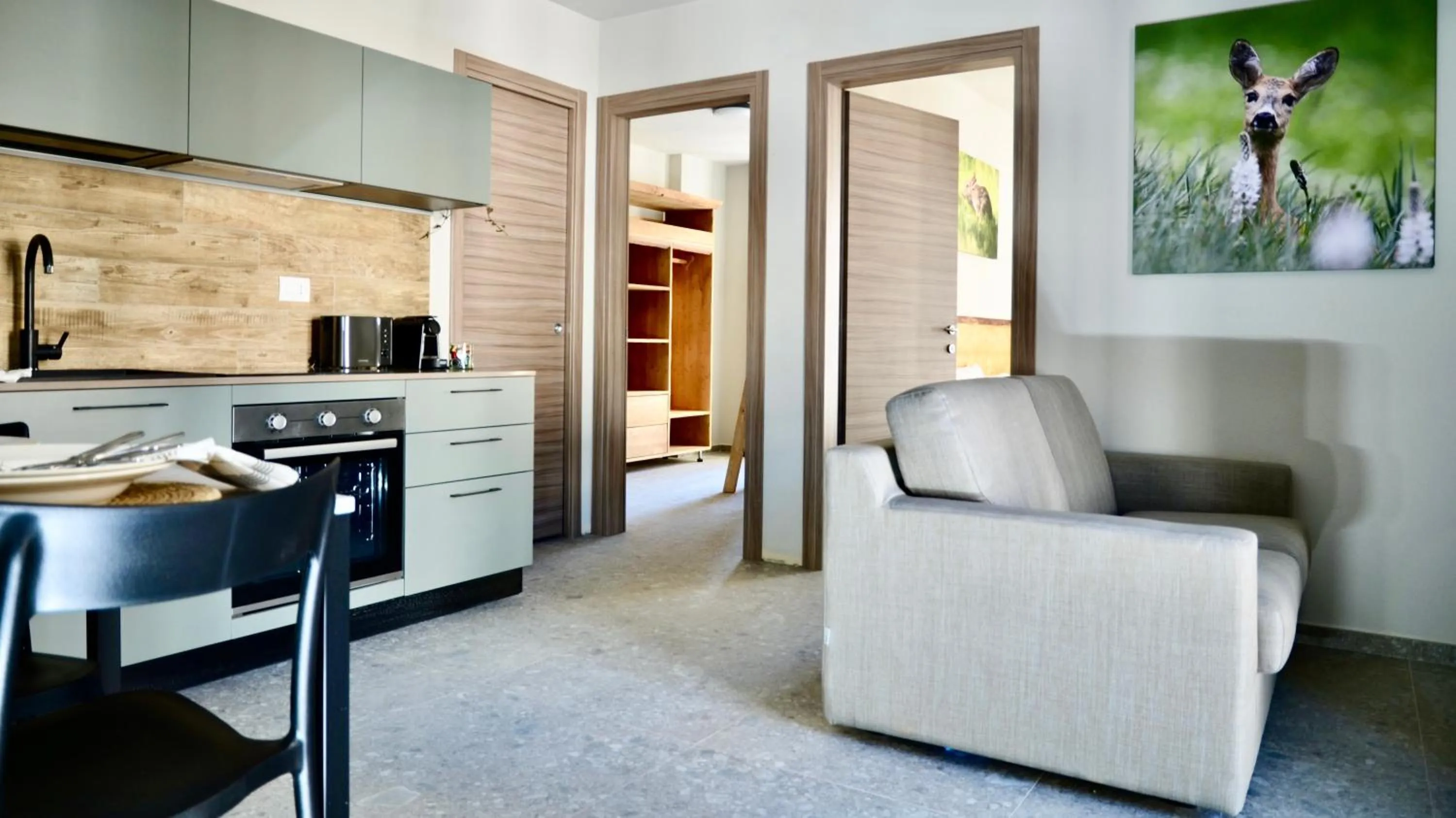 Living room in Case Verdi