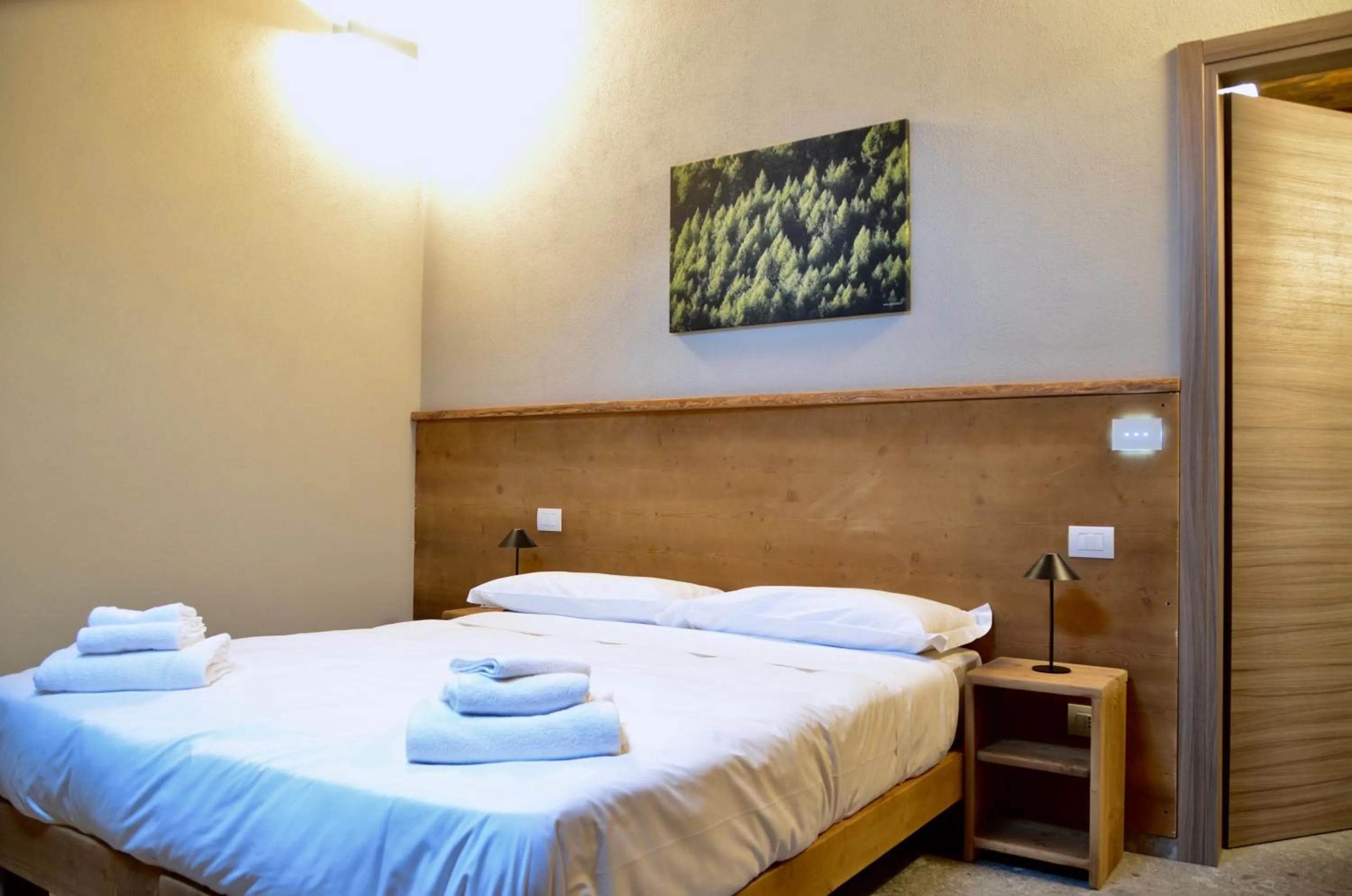 Bedroom, Bed in Case Verdi