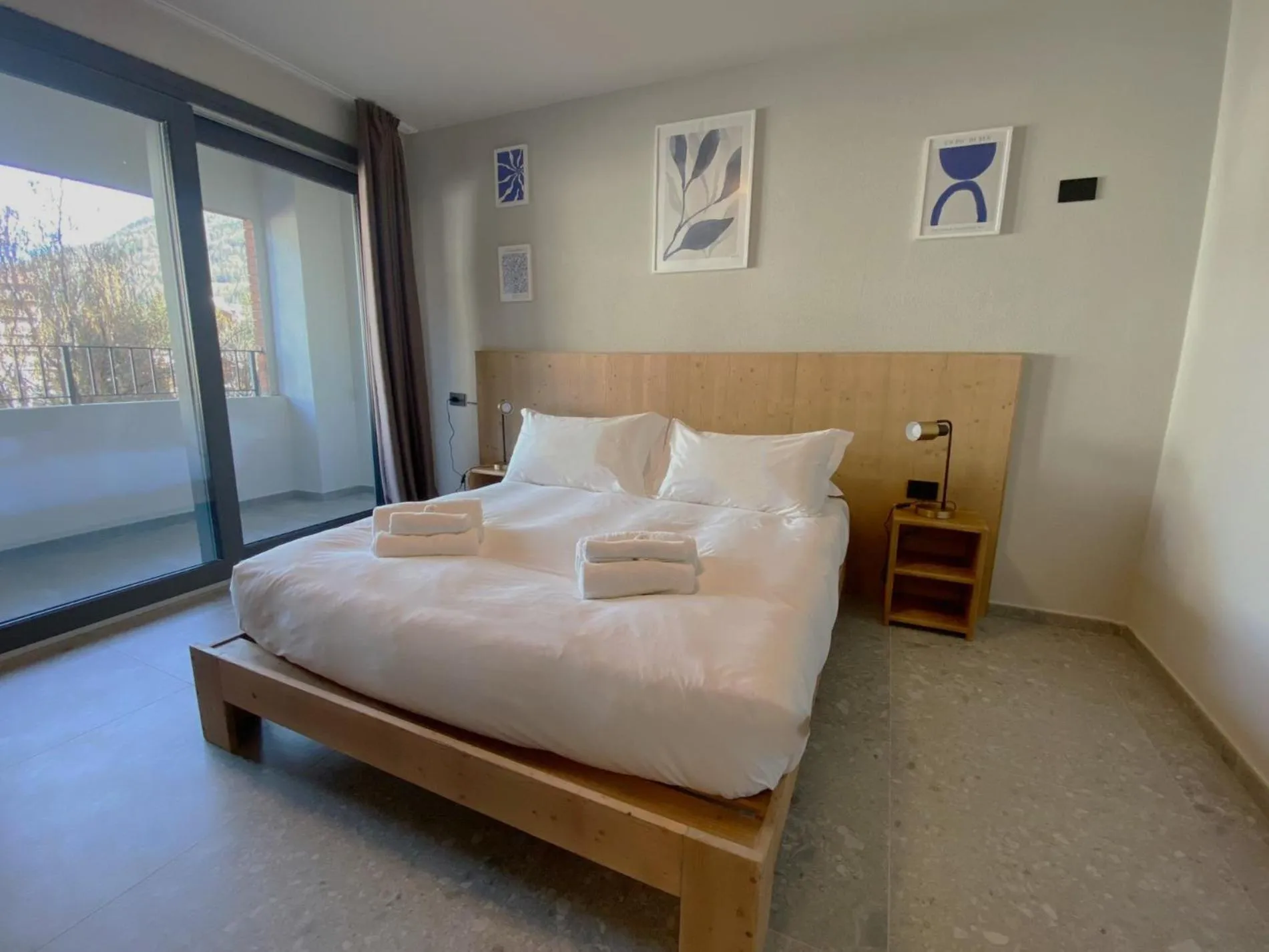 Bedroom, Bed in Apartments Du Parc