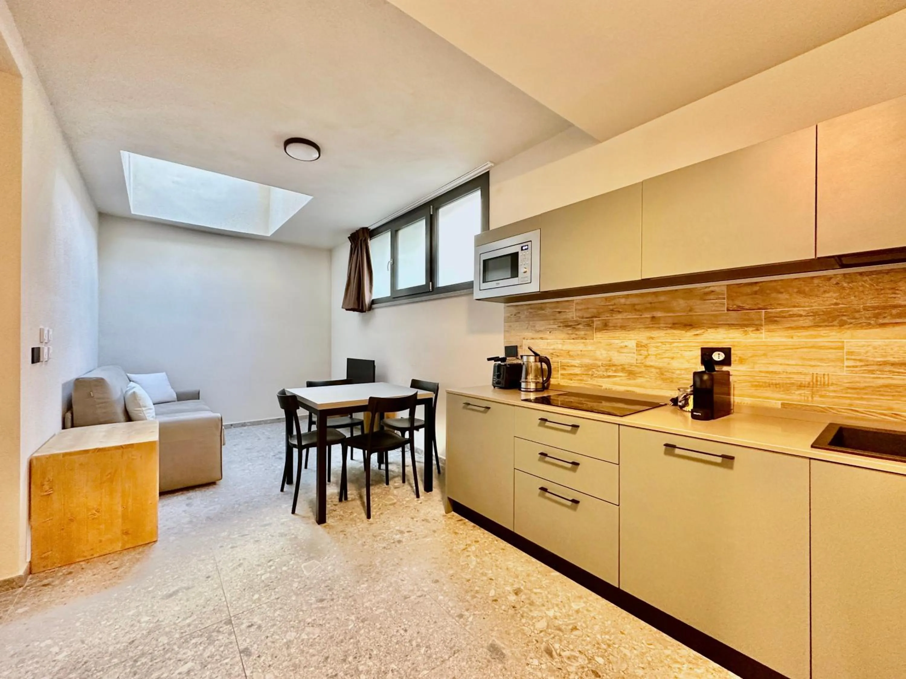 Kitchen or kitchenette in Apartments Du Parc