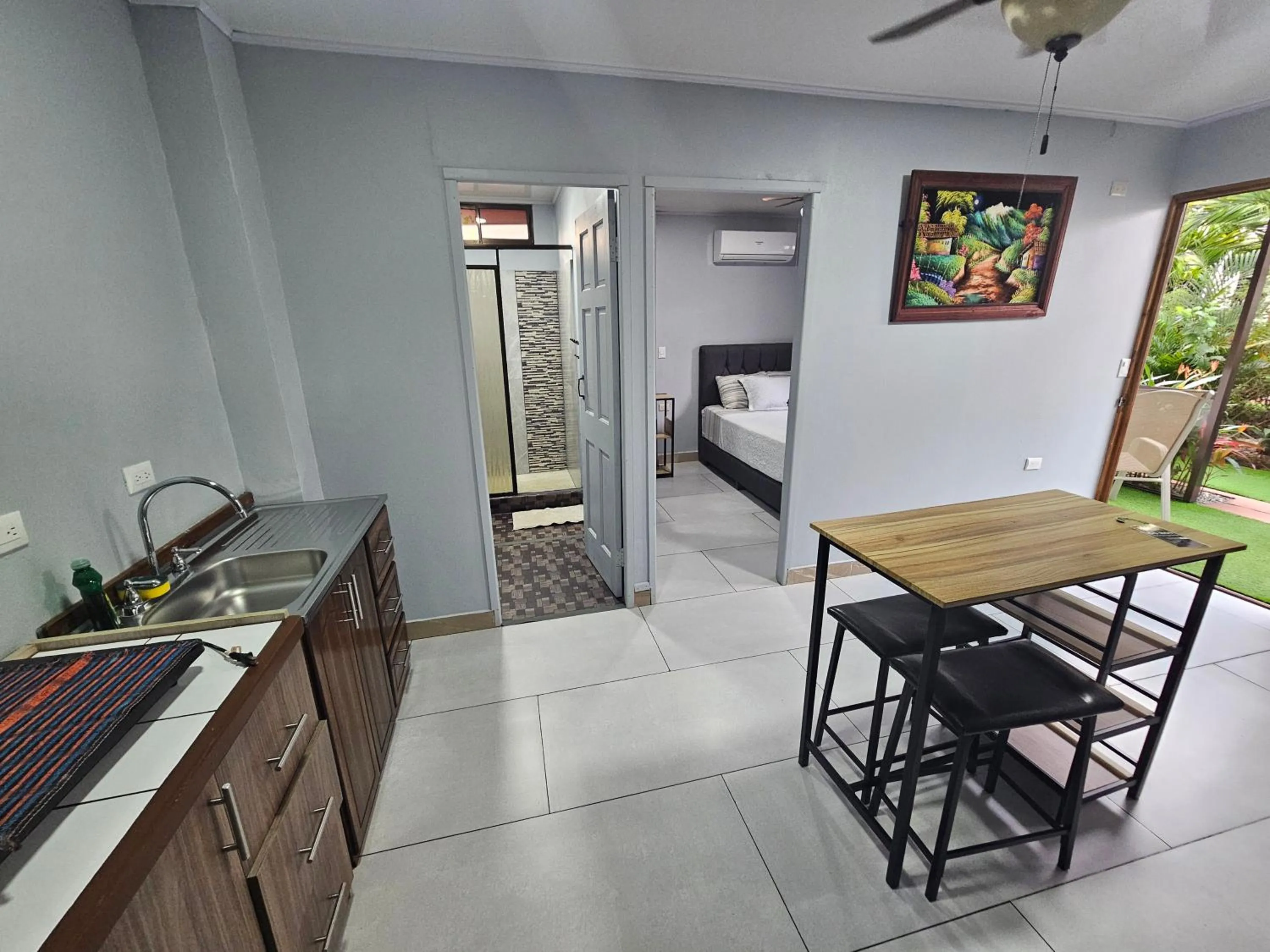 Kitchen or kitchenette in Ballena Rey Hotel