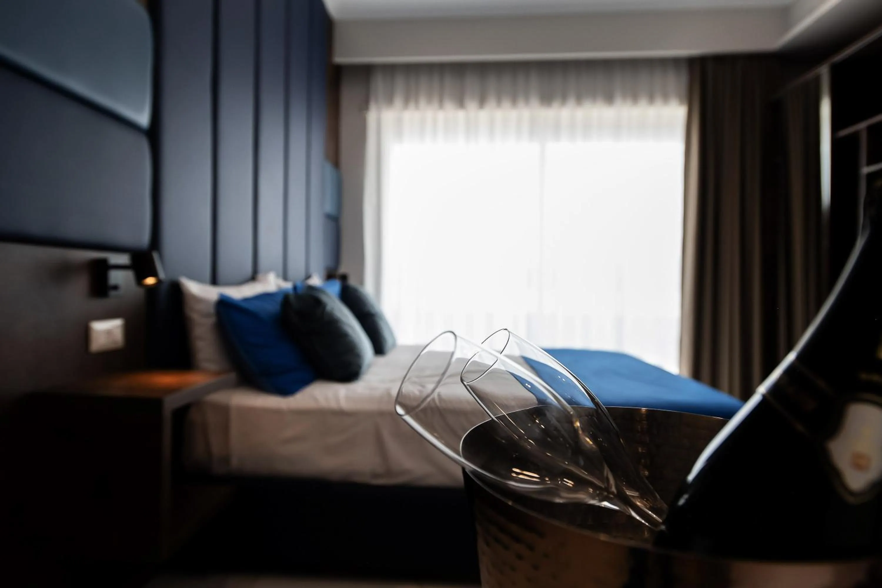 Decorative detail, Bed in Imperatrice Suites