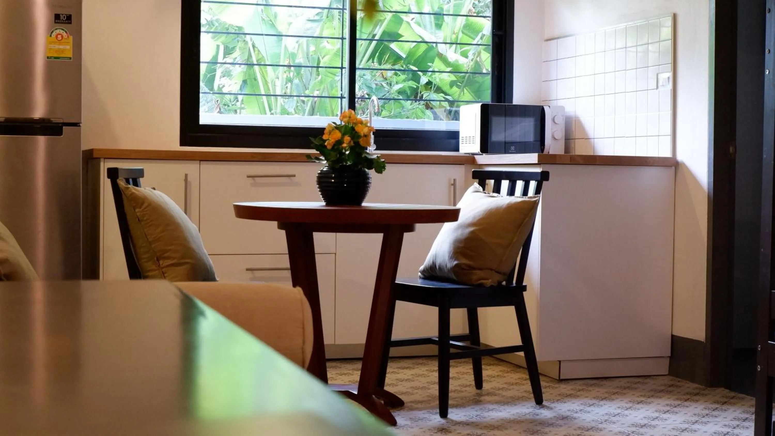 Kitchen or kitchenette in Nara Residence Trang