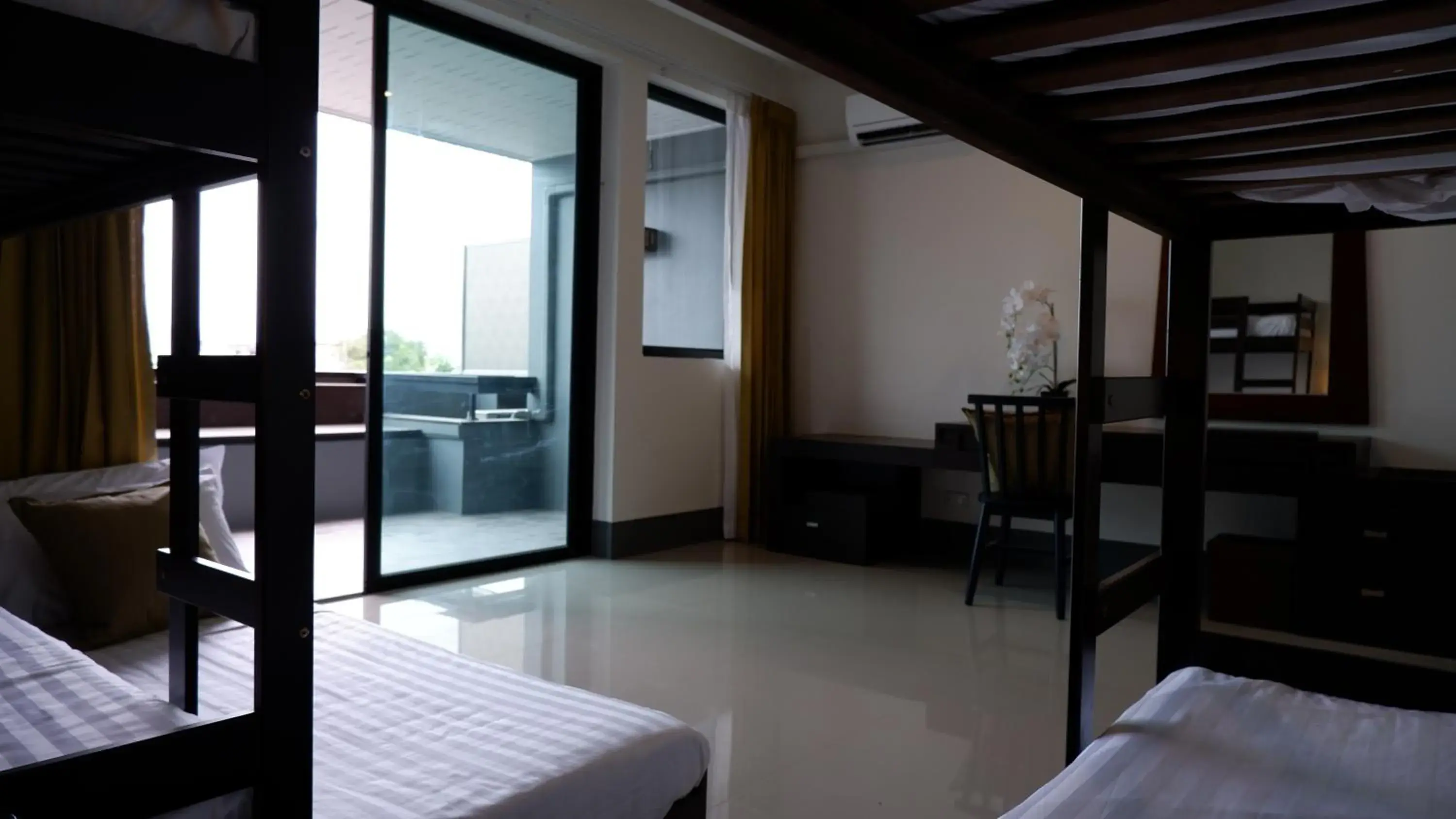 Bedroom, Bed in Nara Residence Trang Bedroom, Bed in Nara Residence Trang