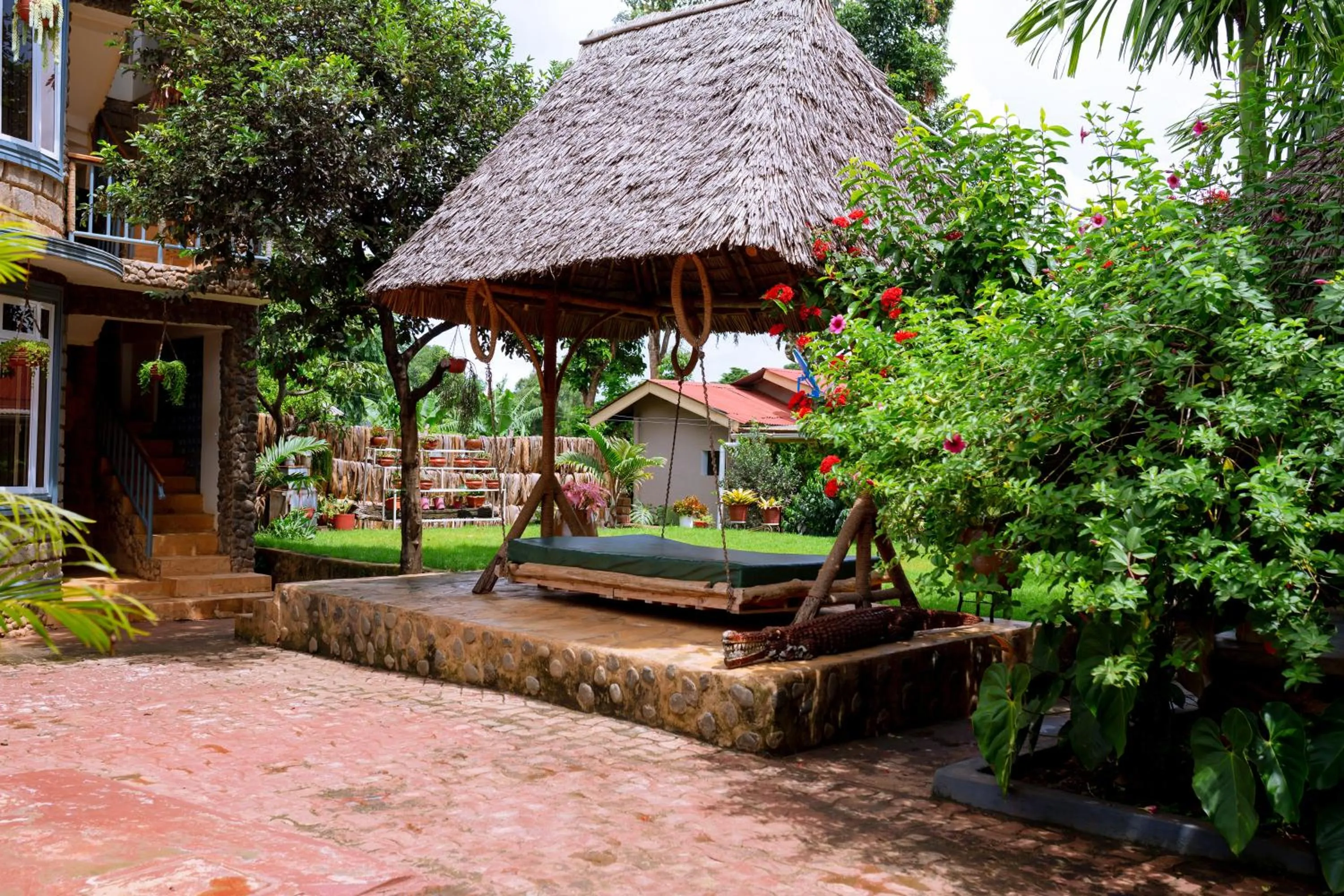 Patio in Kilimanjaro Scenic Homestay