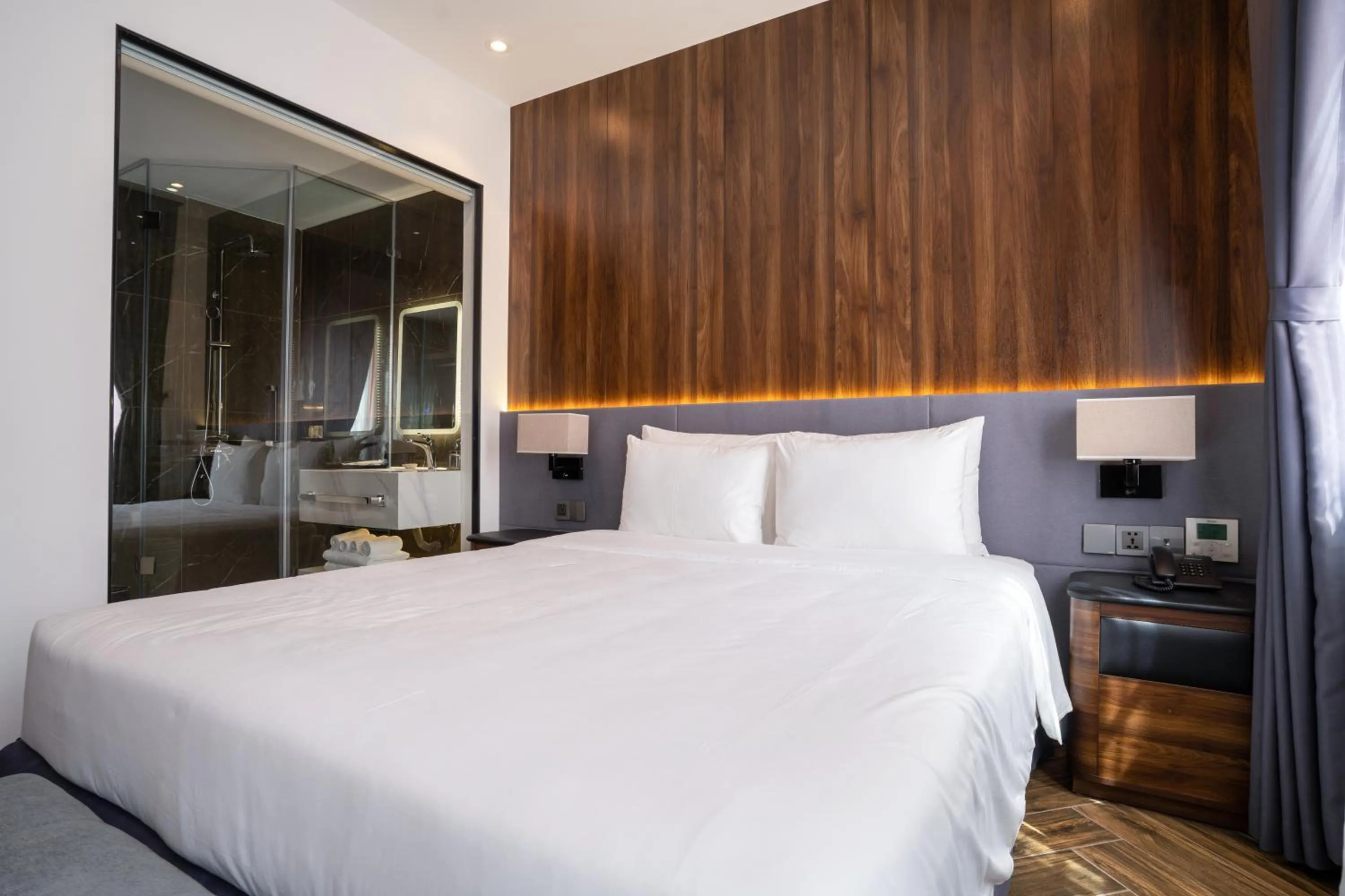 Bedroom, Bed in Calidum Phu Quoc Hotel