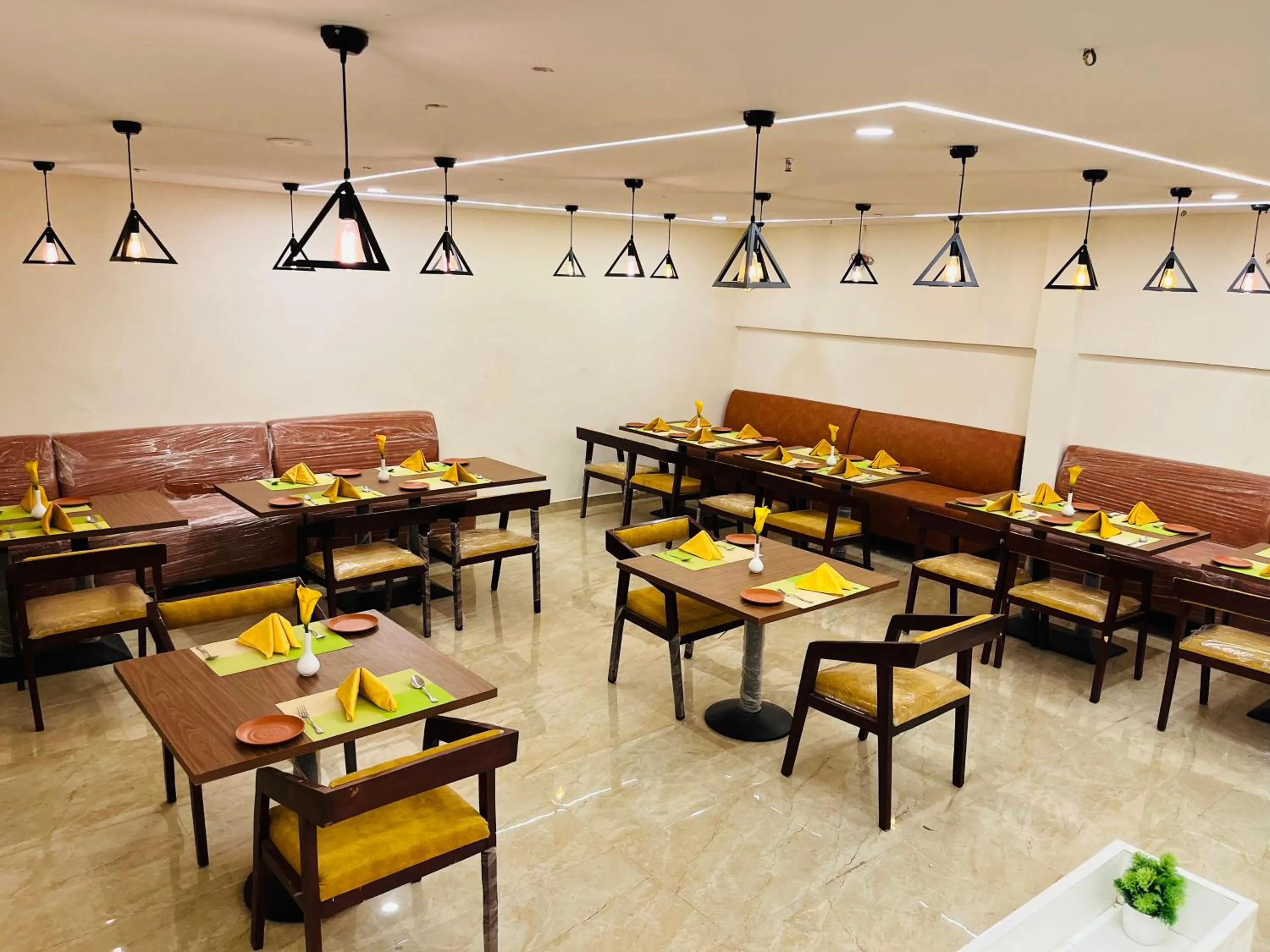 Restaurant/places to eat in Hotel Plaza Hyderabad Airport Zone