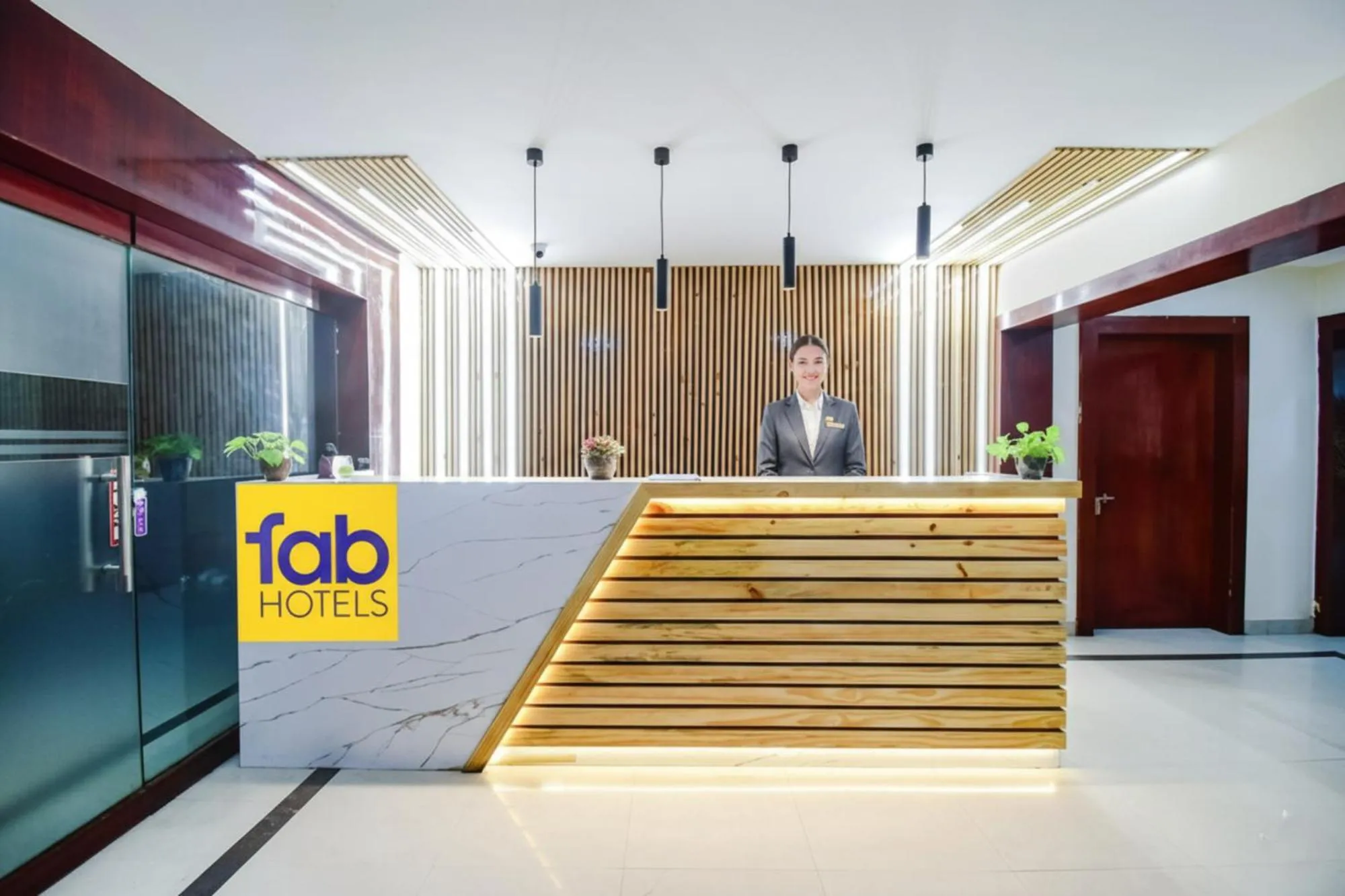 Lobby or reception in FabHotel Greenland Grand - Nr Kalinga Stadium