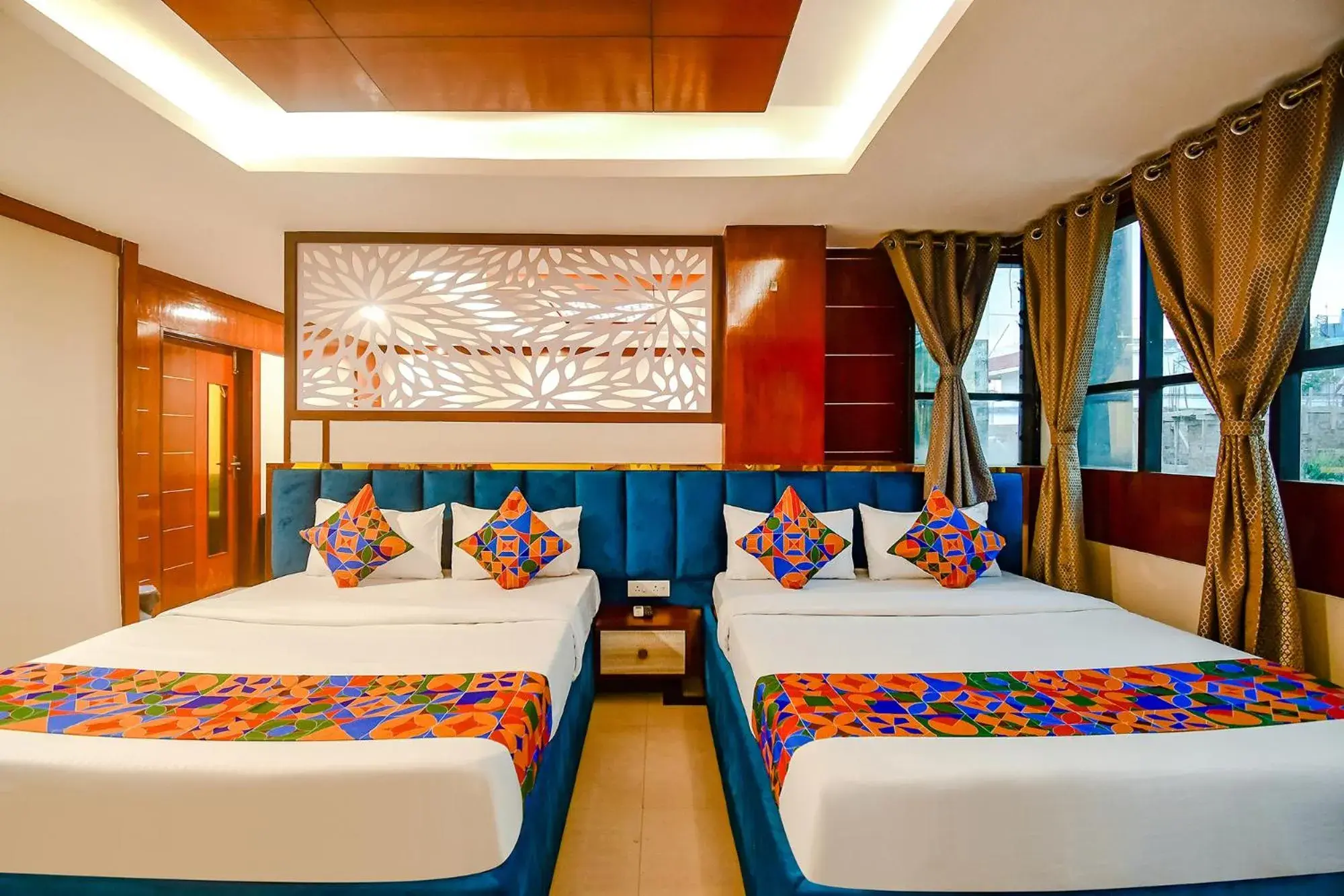 Bed in FabHotel Greenland Grand - Nr Kalinga Stadium Bed in FabHotel Greenland Grand - Nr Kalinga Stadium