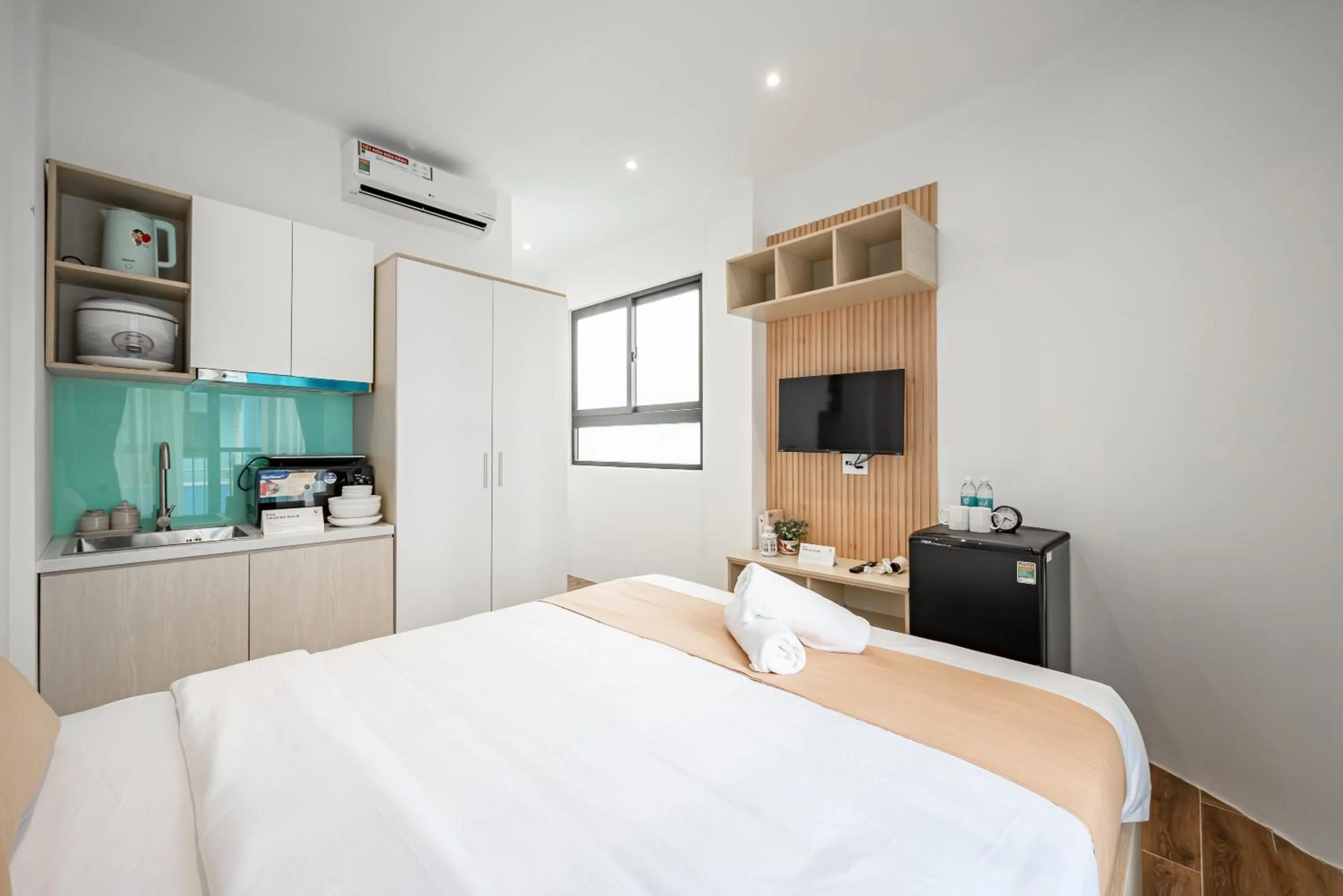 Bed in Cozrum Homes - Autumn House