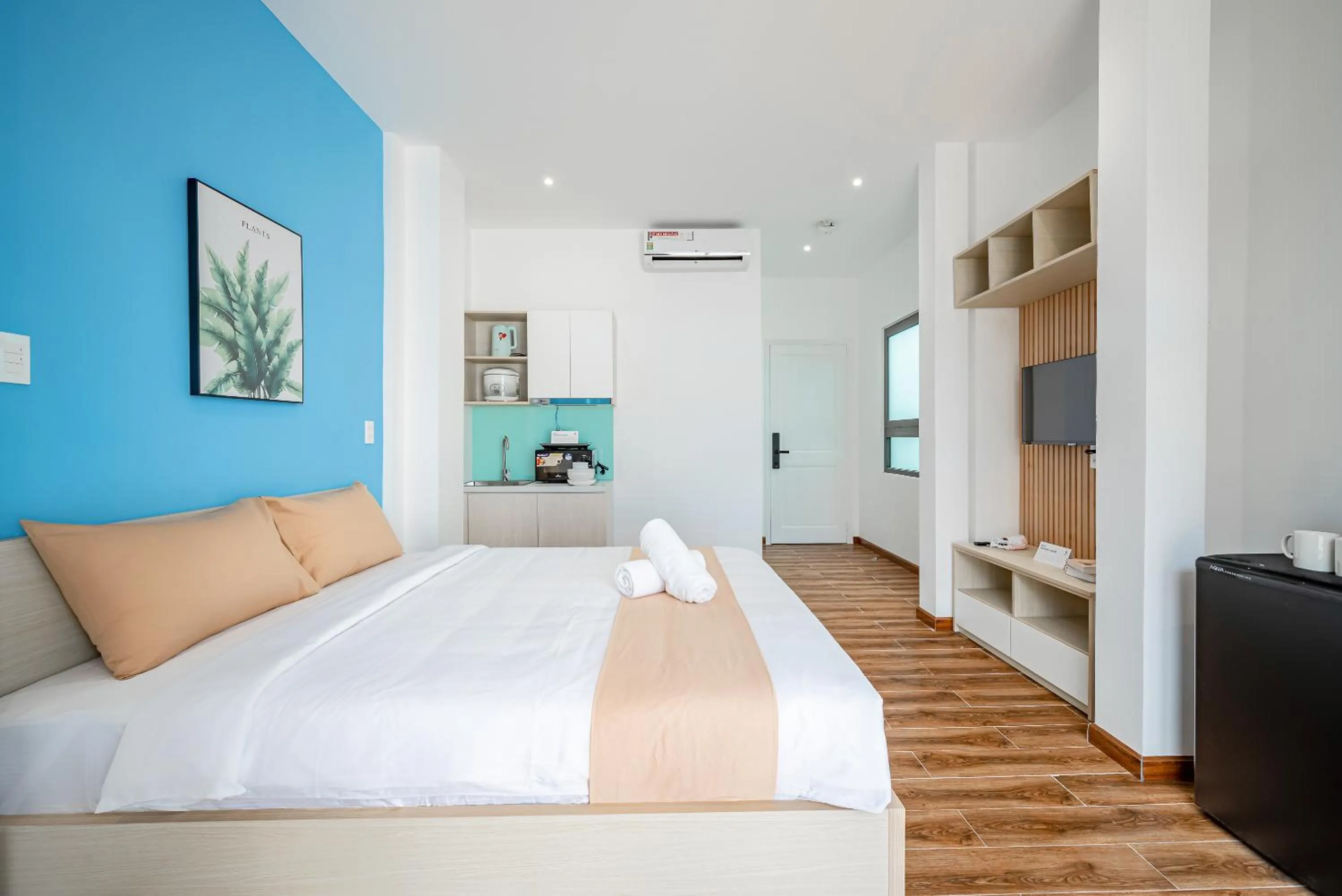 Bed in Cozrum Homes - Autumn House