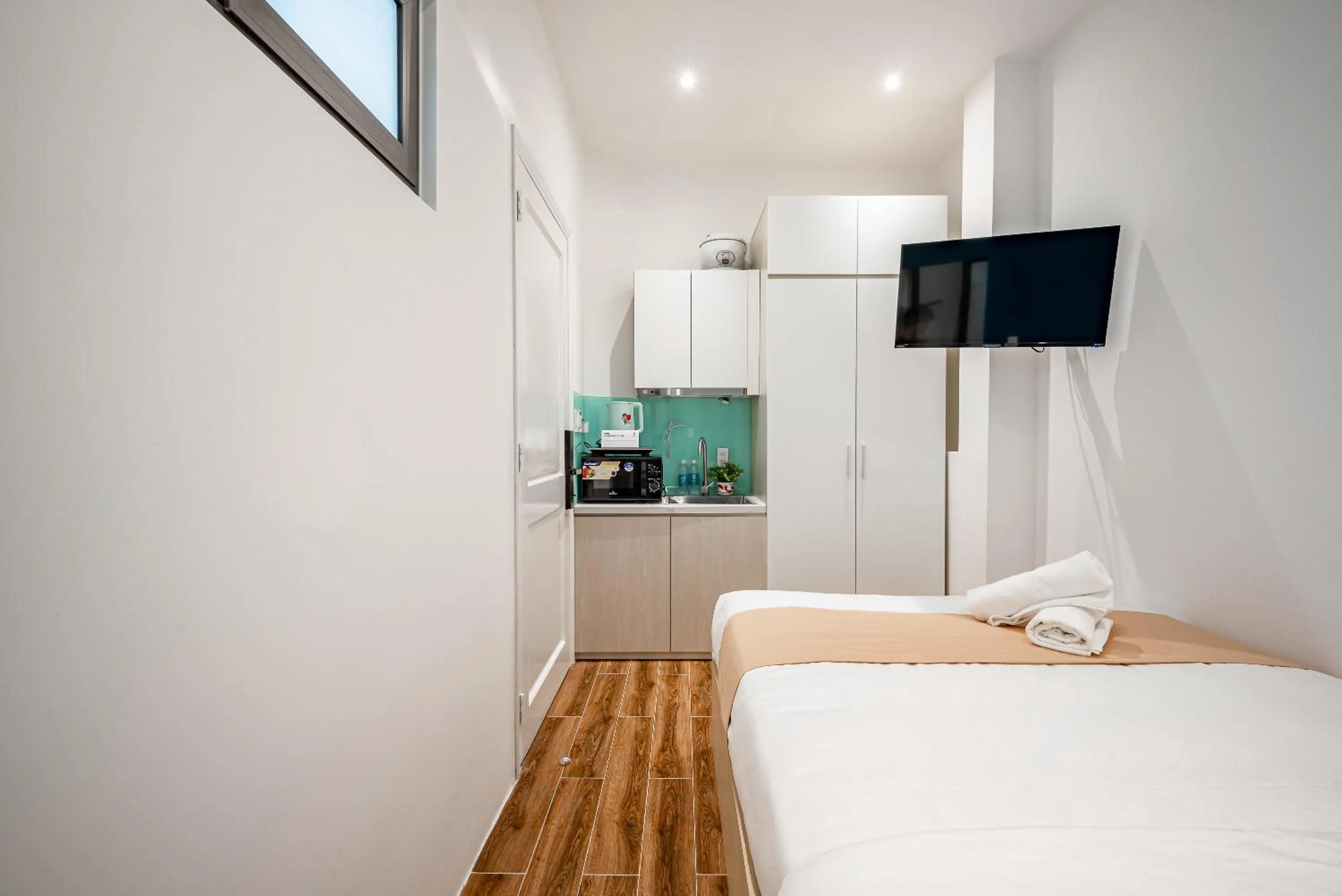 Bed in Cozrum Homes - Autumn House