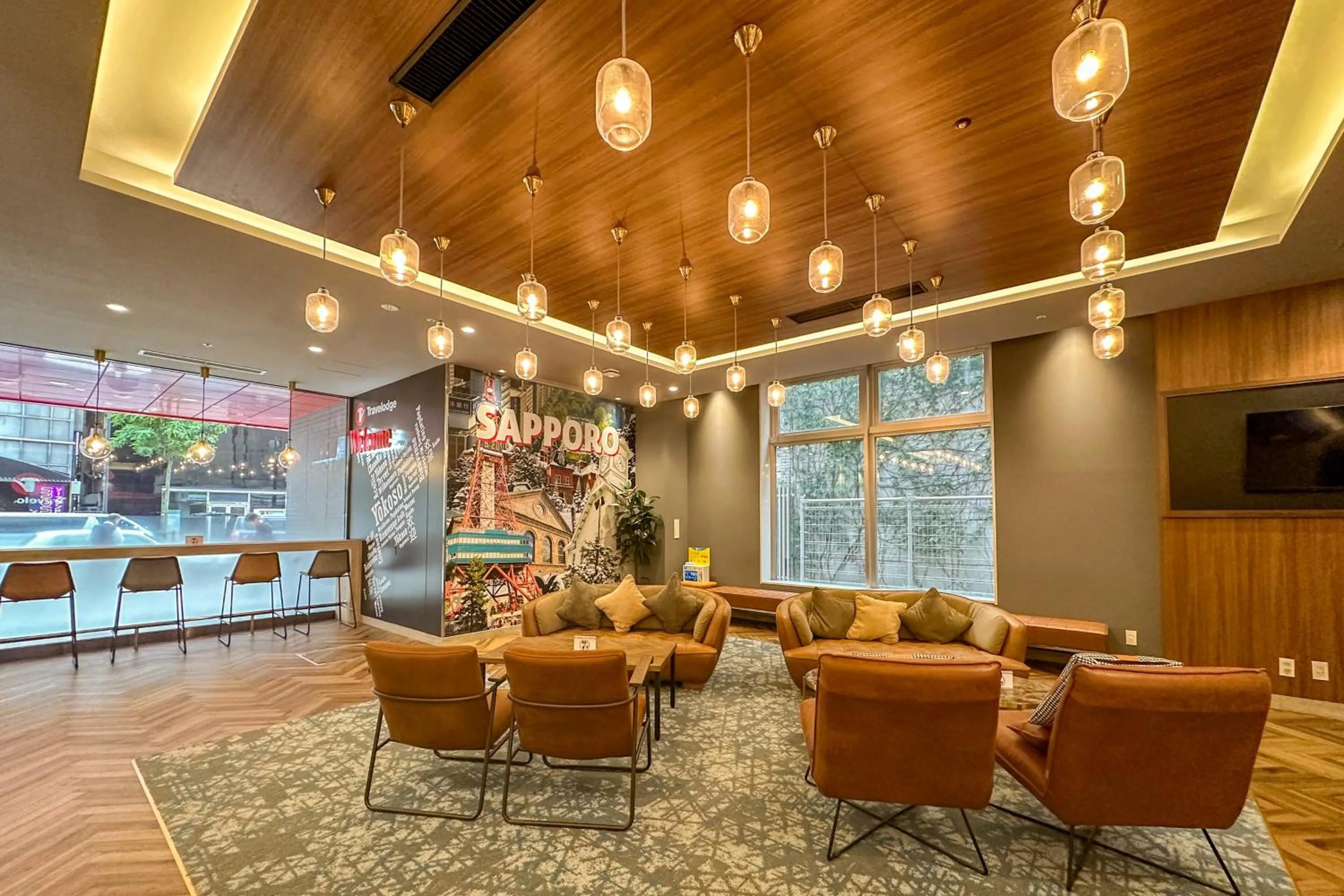 Lobby or reception in Travelodge Sapporo Susukino