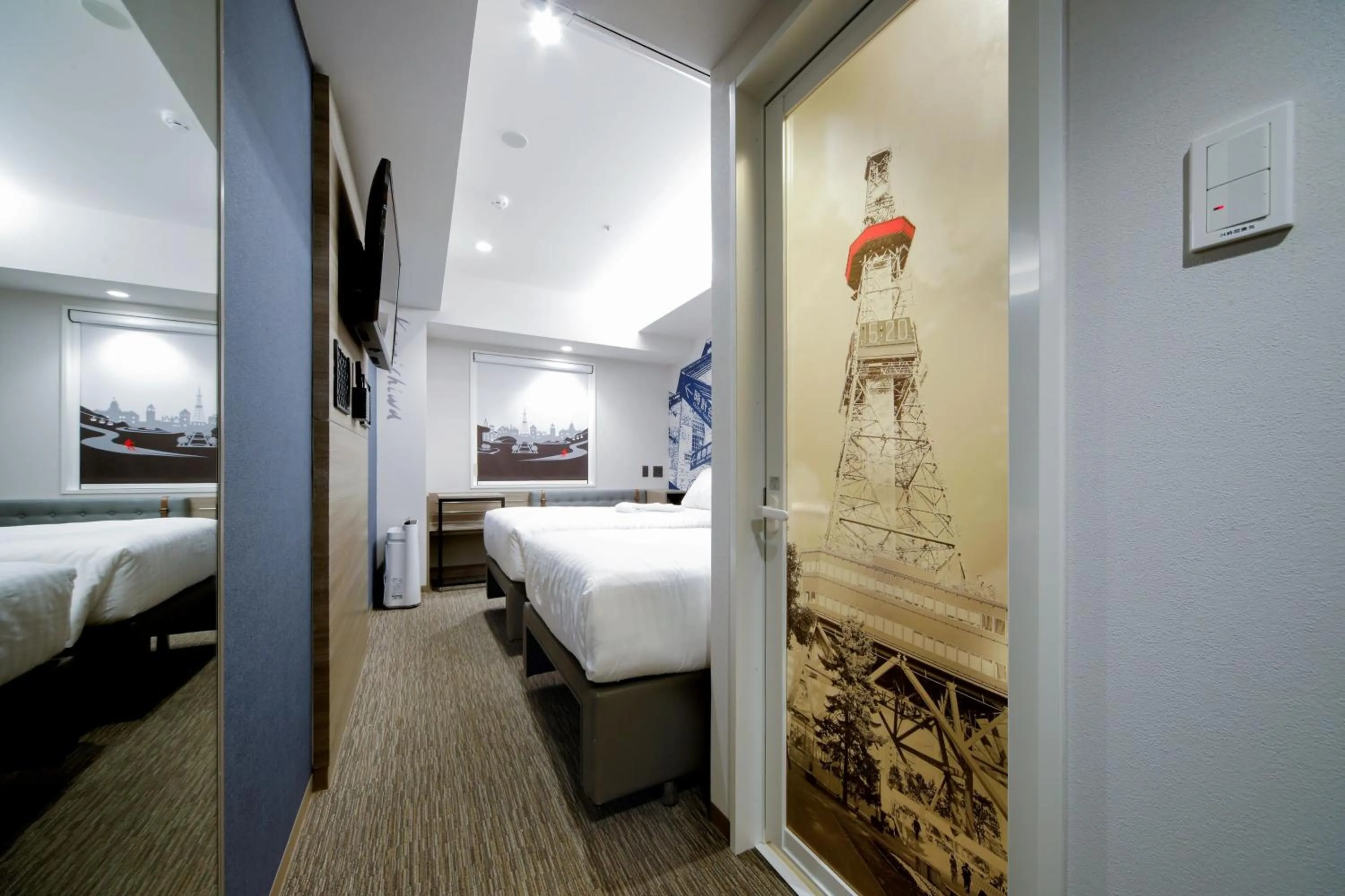 Photo of the whole room, Bed in Travelodge Sapporo Susukino