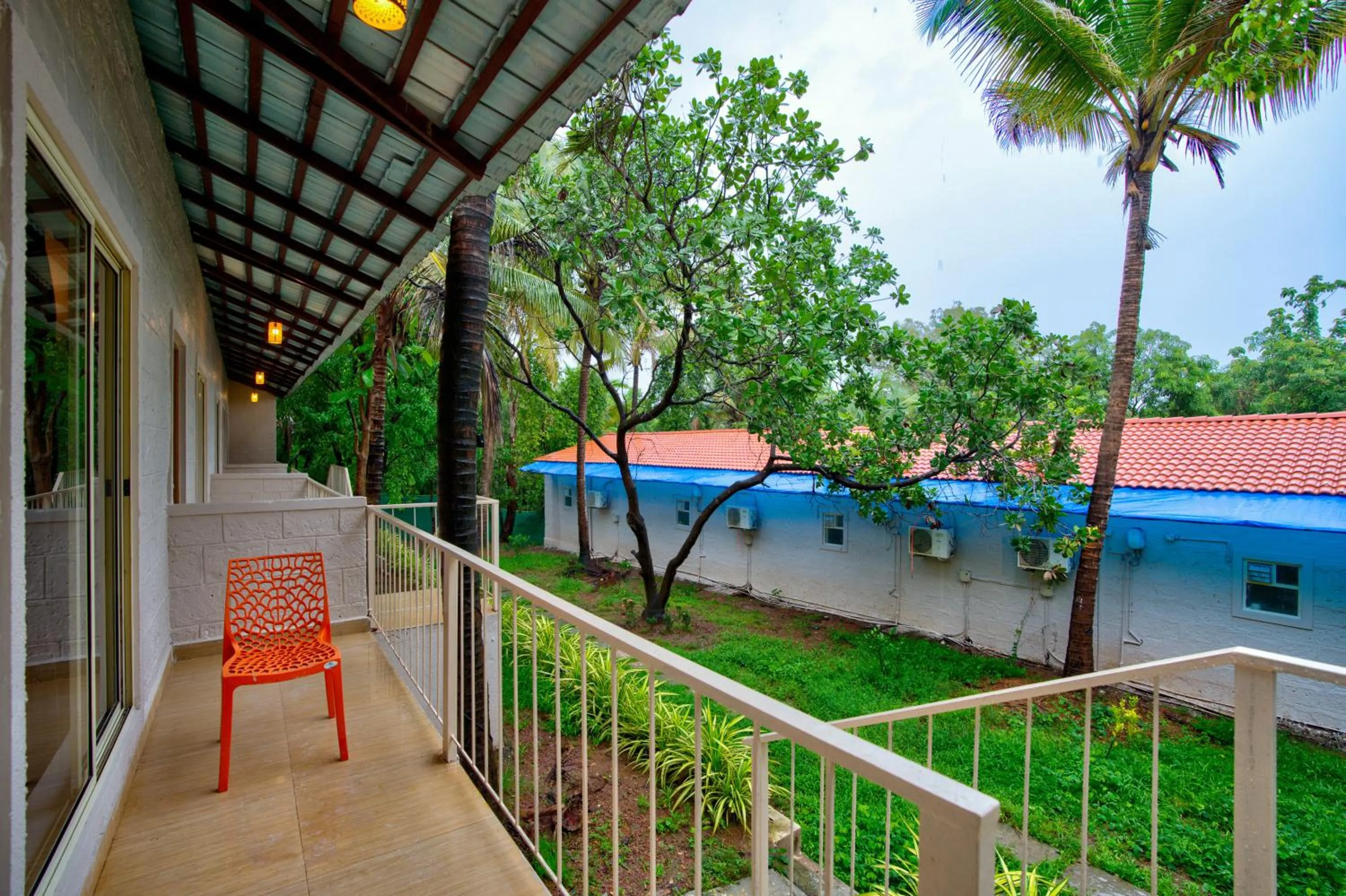 Property building in La Station Resort Vagator