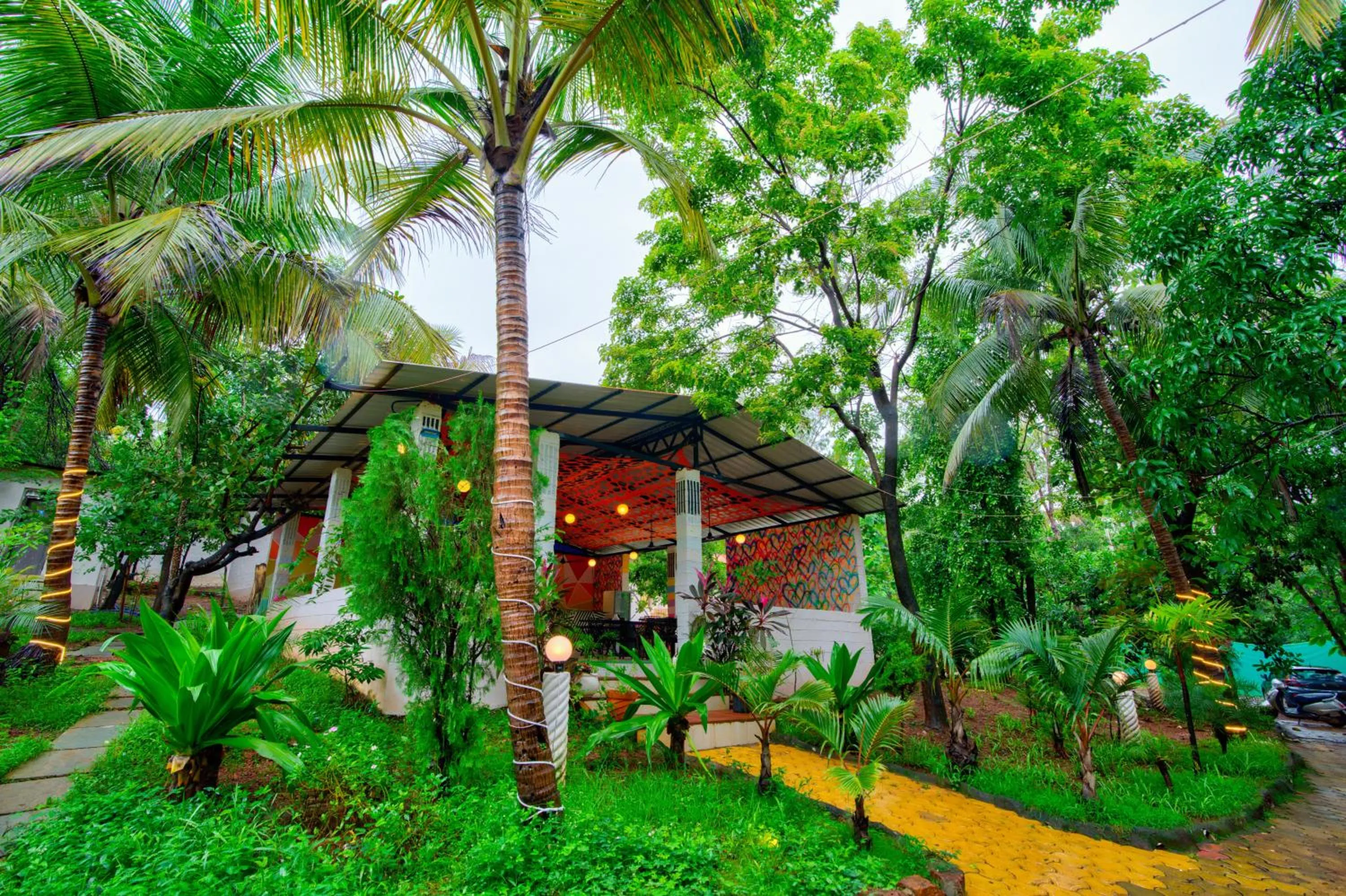 Property building in La Station Resort Vagator