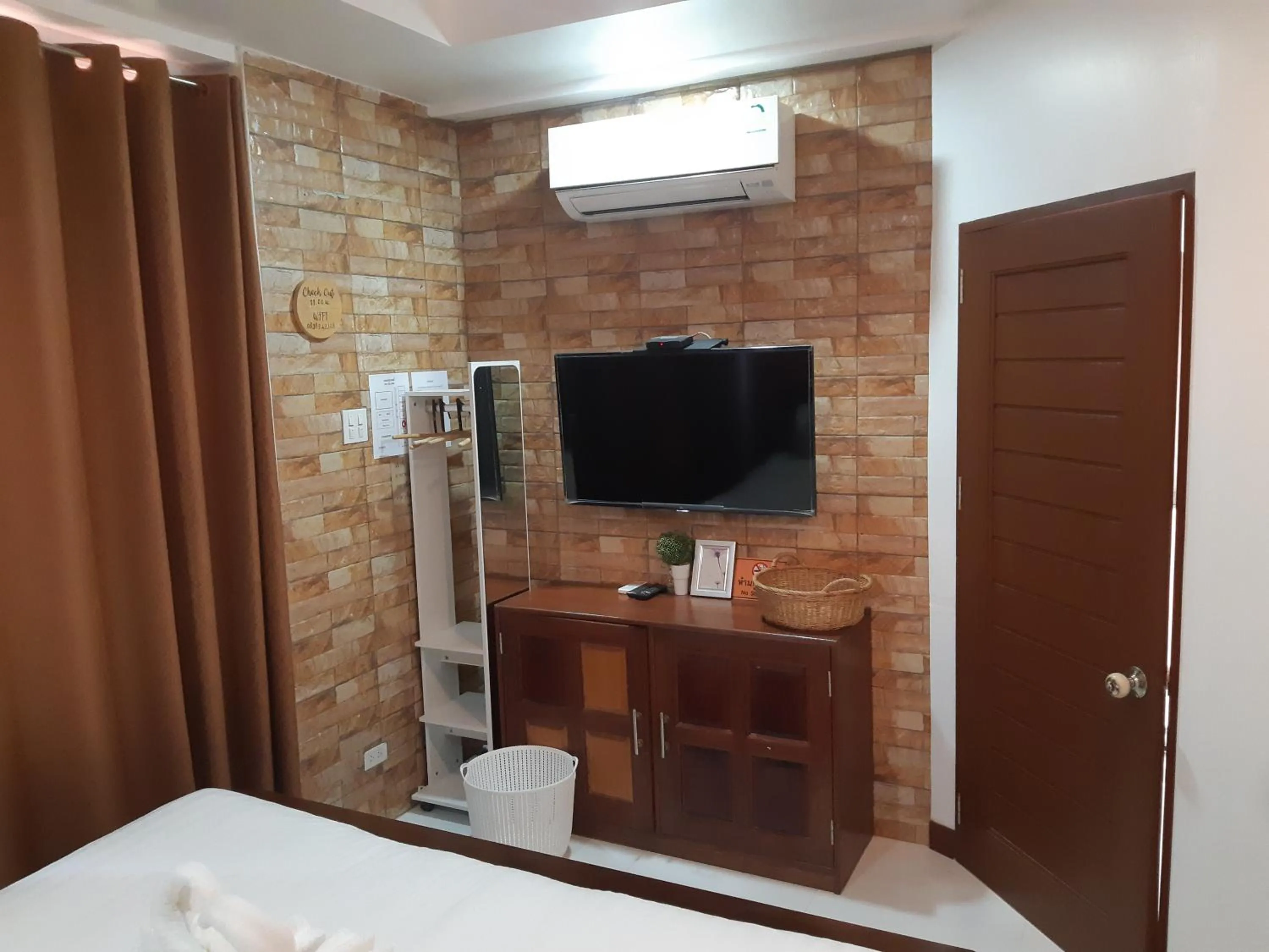 TV and multimedia, Bed in ภูฝ้ายวิลล่า Phufai villa