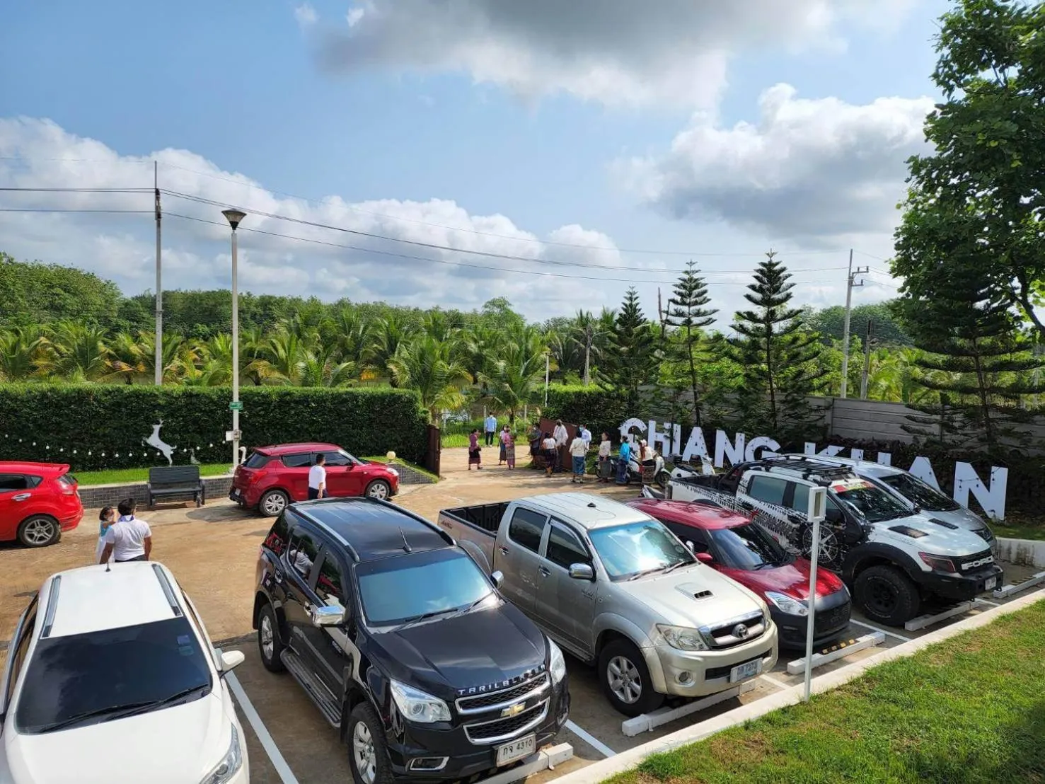 Parking in ภูฝ้ายวิลล่า Phufai villa