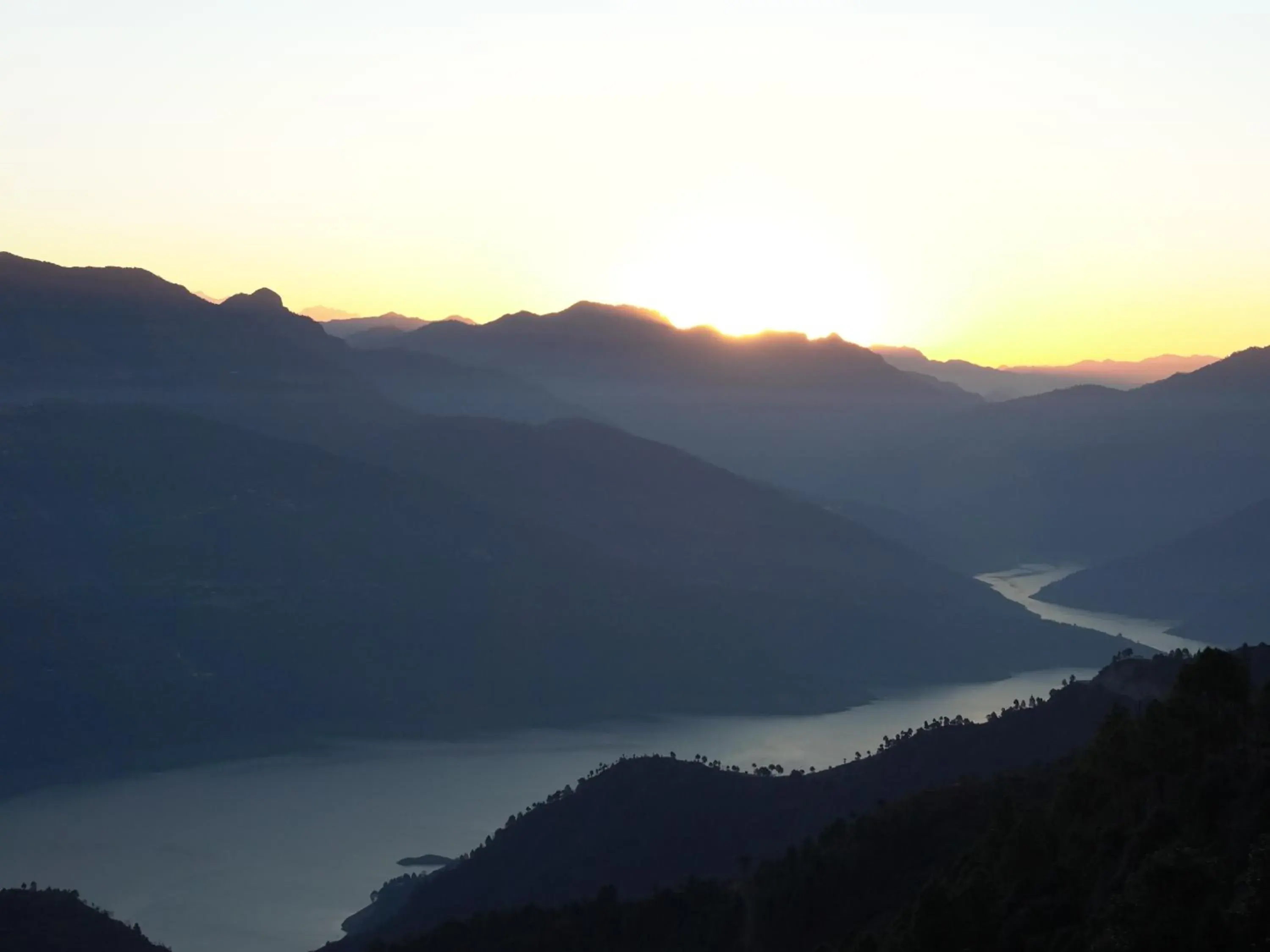 Lake view in The Rudraksh, A Himalayan Retreat Lake view in The Rudraksh, A Himalayan Retreat
