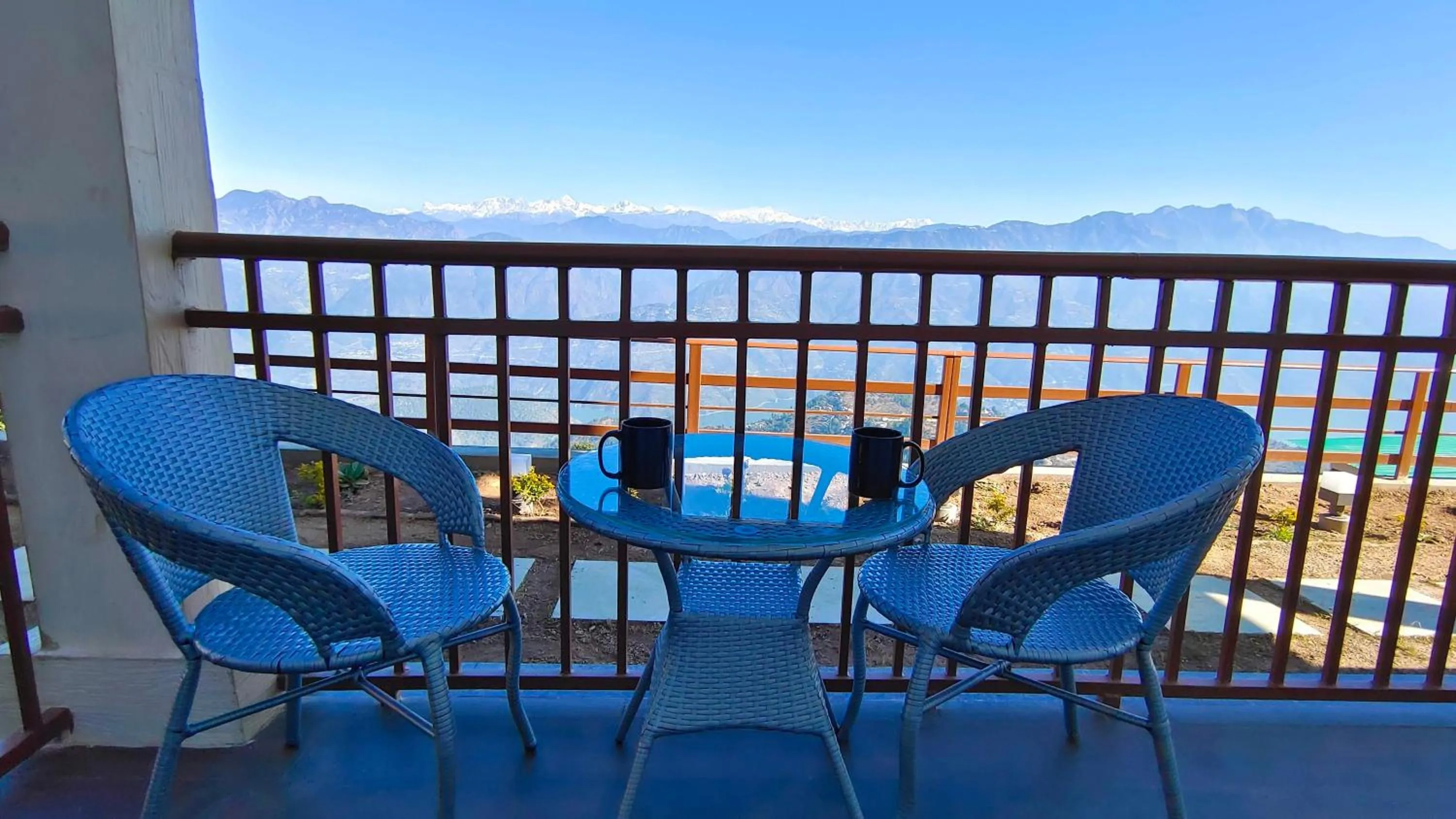 View (from property/room) in The Rudraksh, A Himalayan Retreat