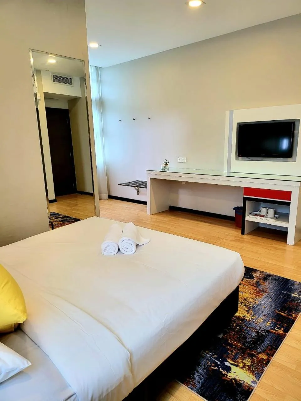 Bed in Lovita Hotel Kuantan