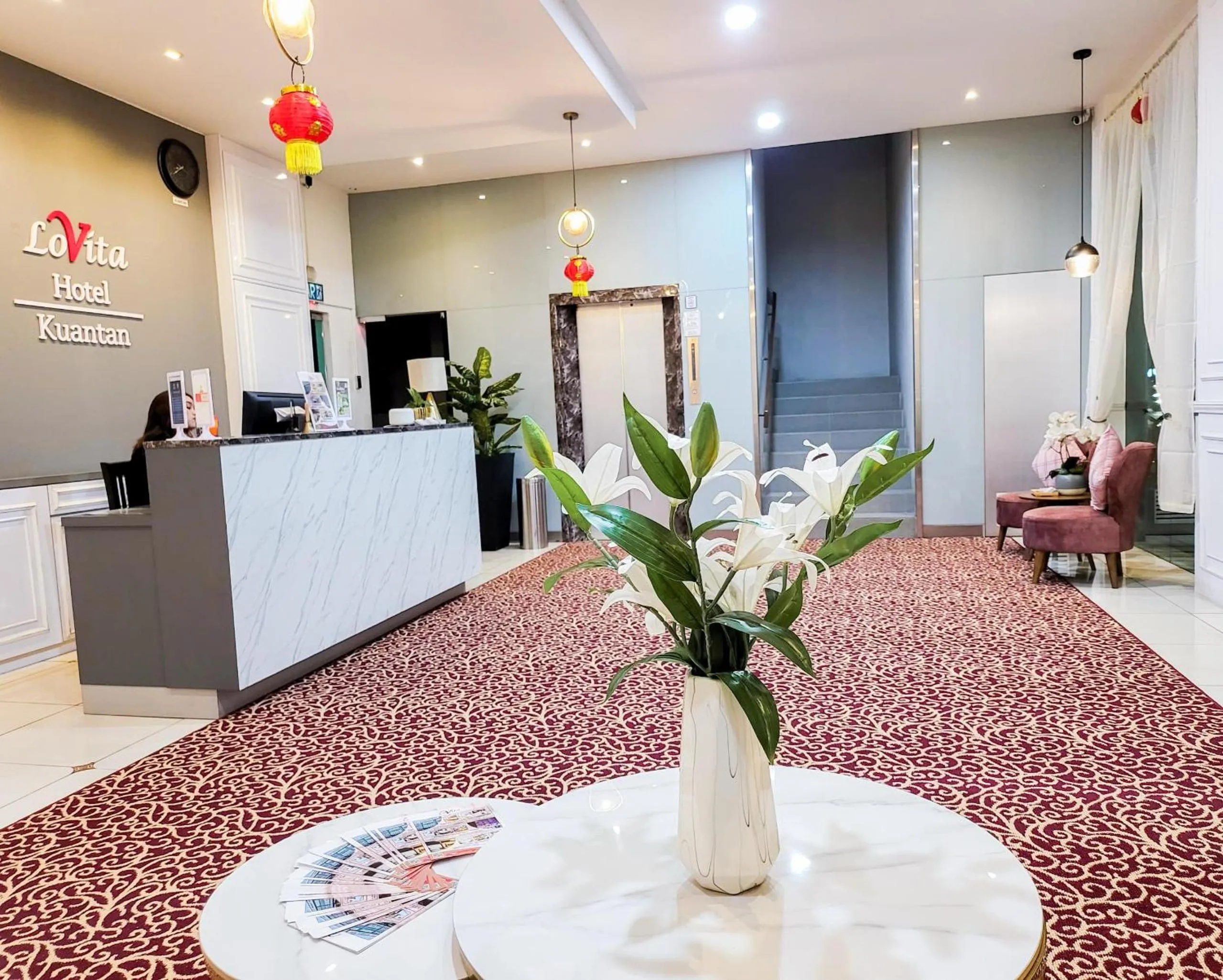 Lobby or reception in Lovita Hotel Kuantan