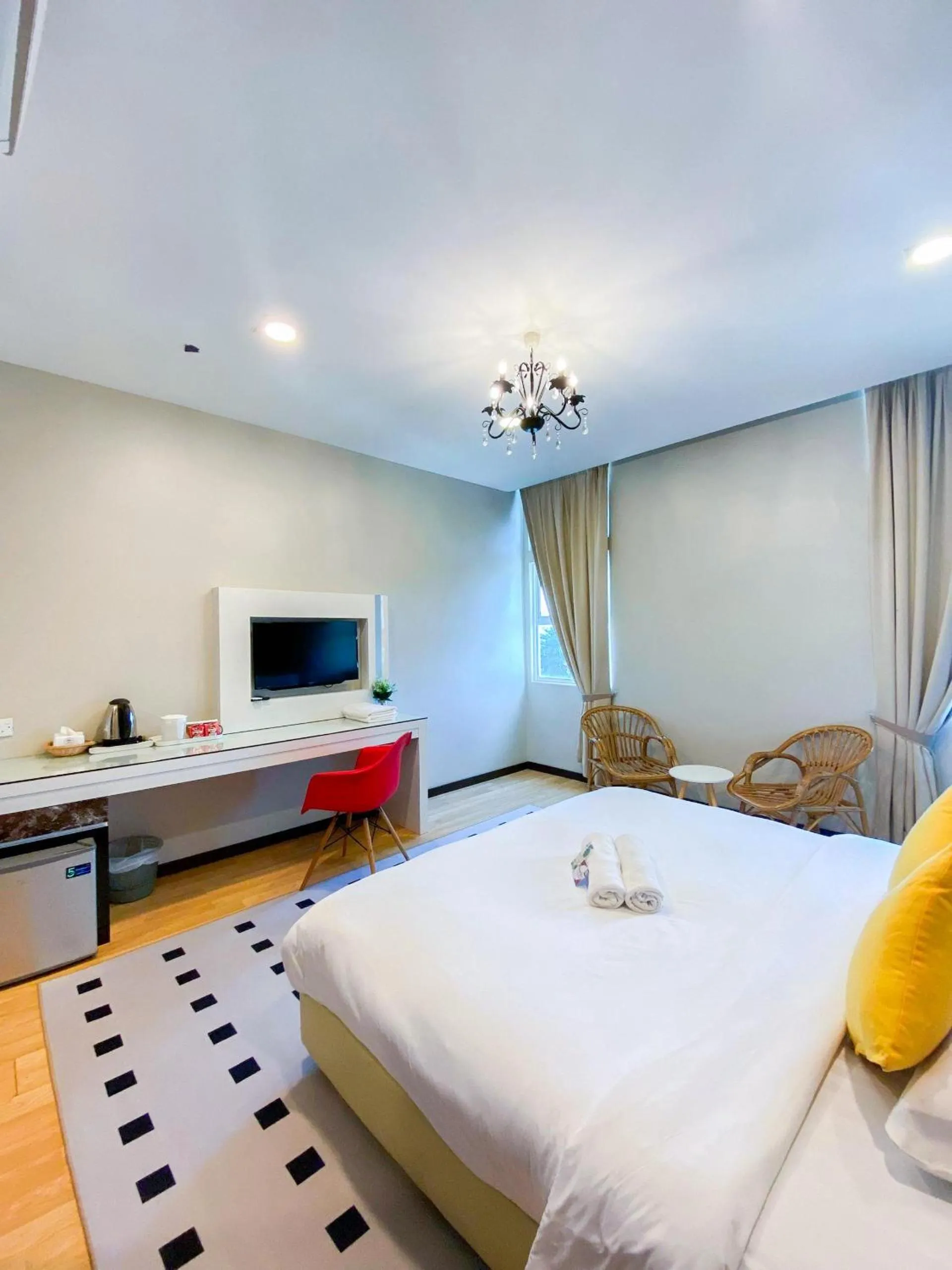 Bed in Lovita Hotel Kuantan