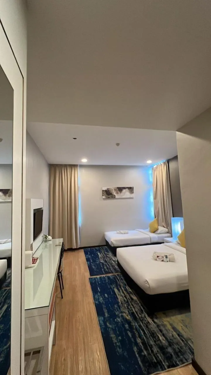 Photo of the whole room, Bed in Lovita Hotel Kuantan