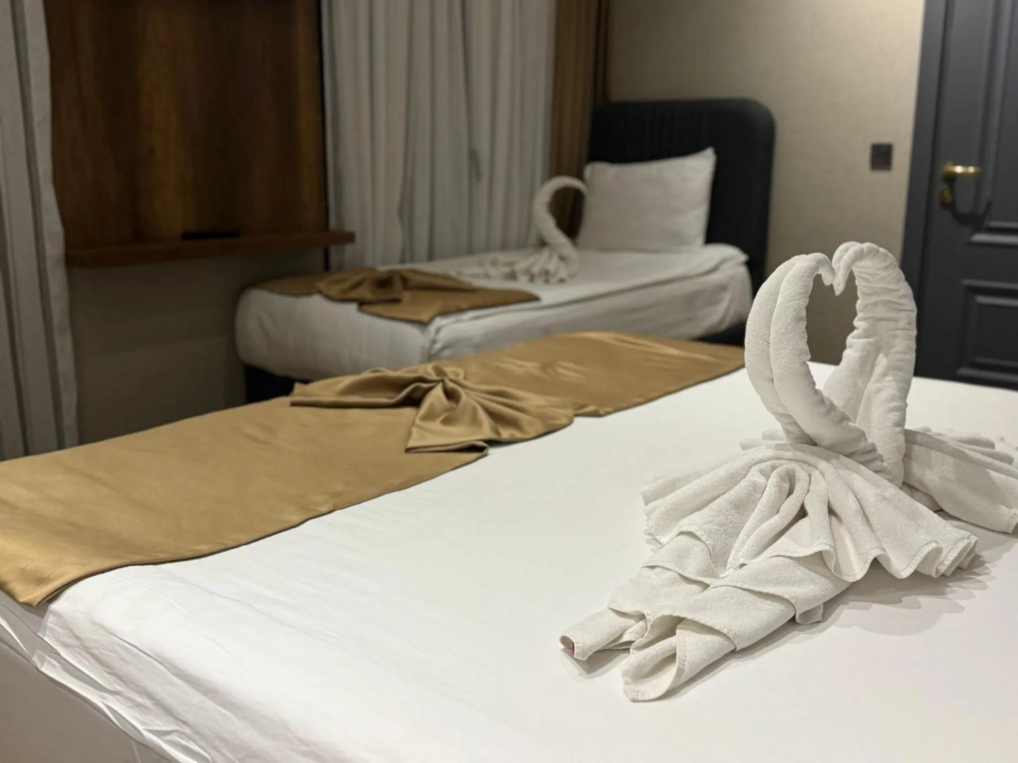 Bed in The Omiya Hotel