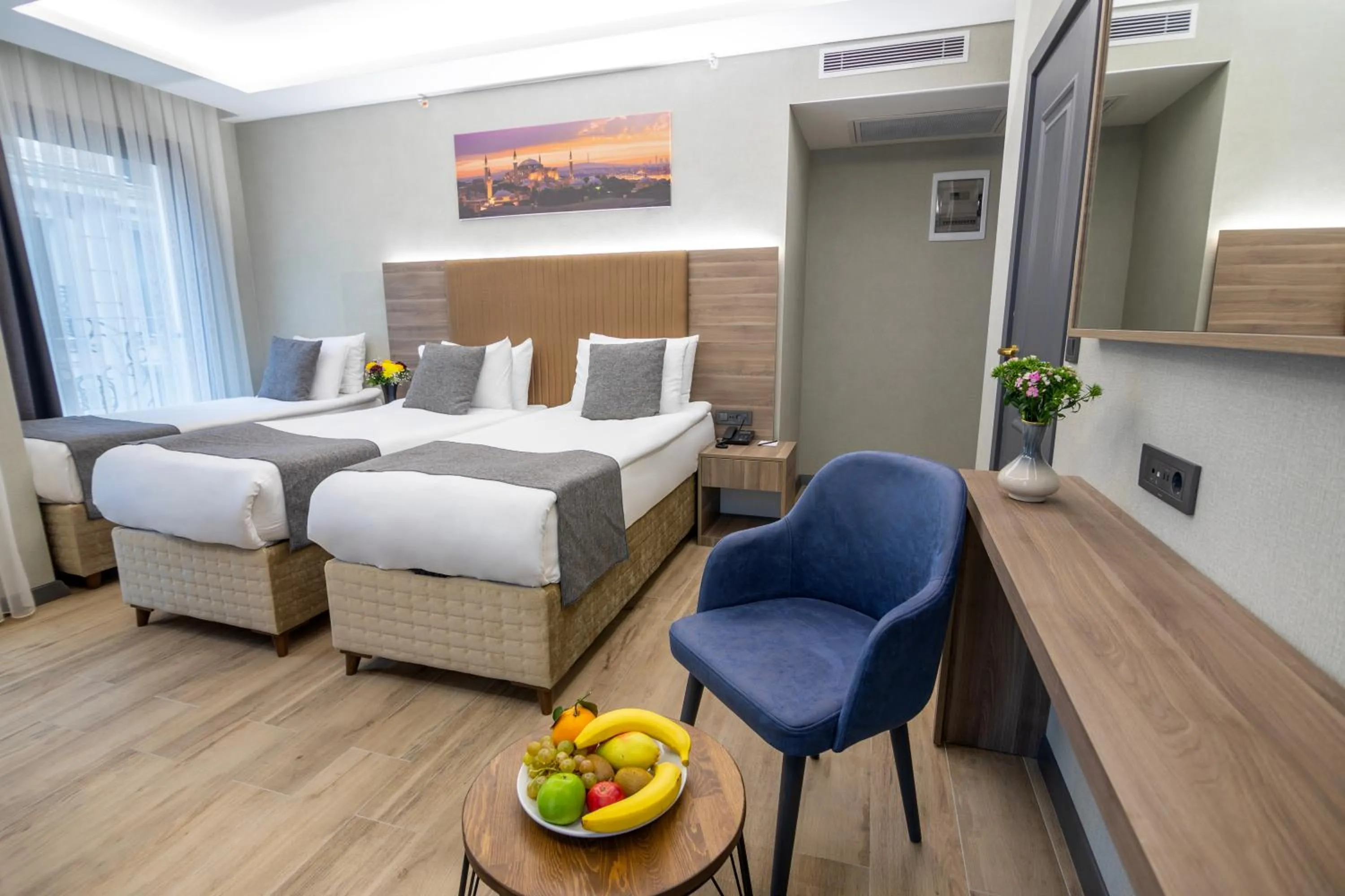 Bed in The Omiya Hotel