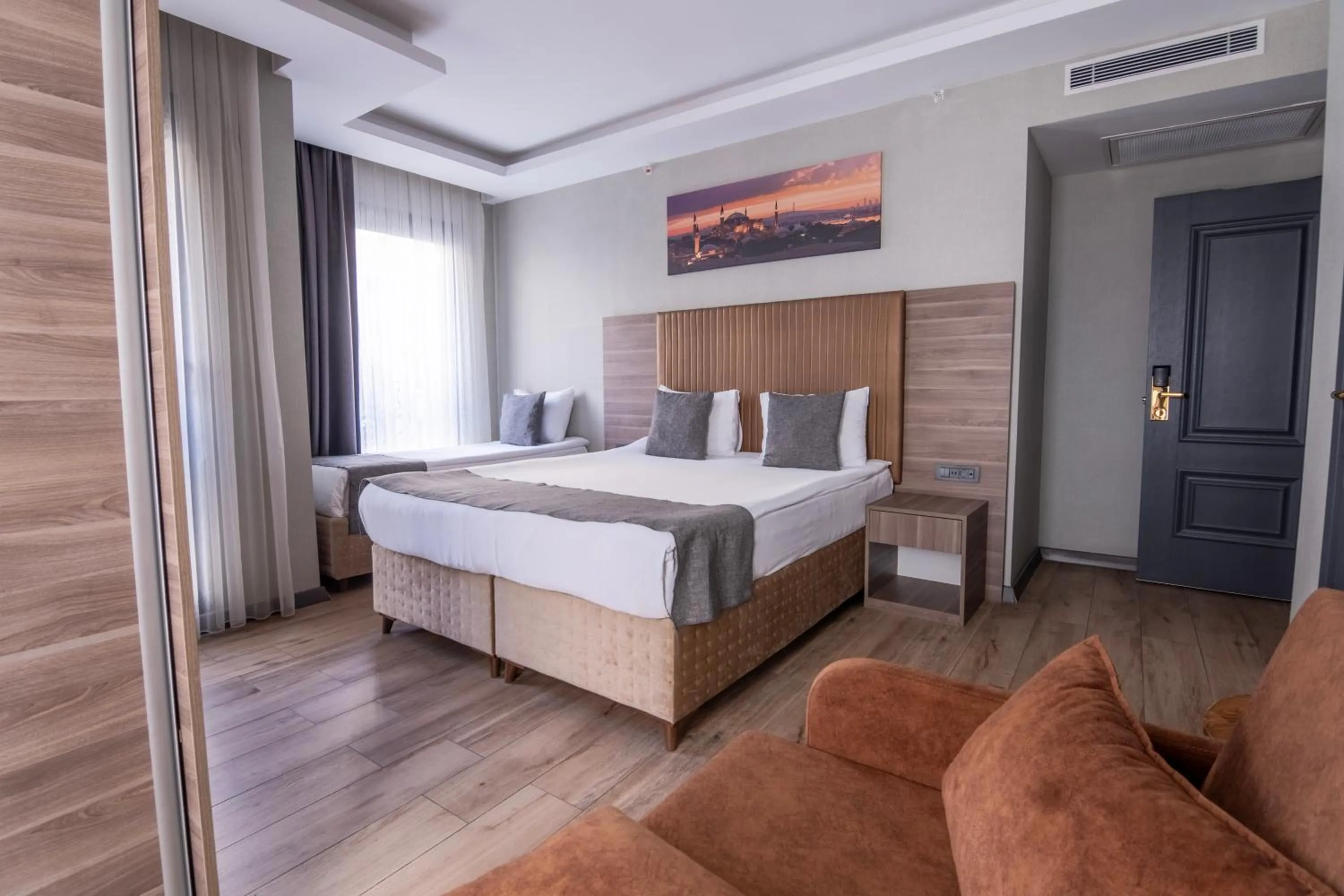 Bed in The Omiya Hotel