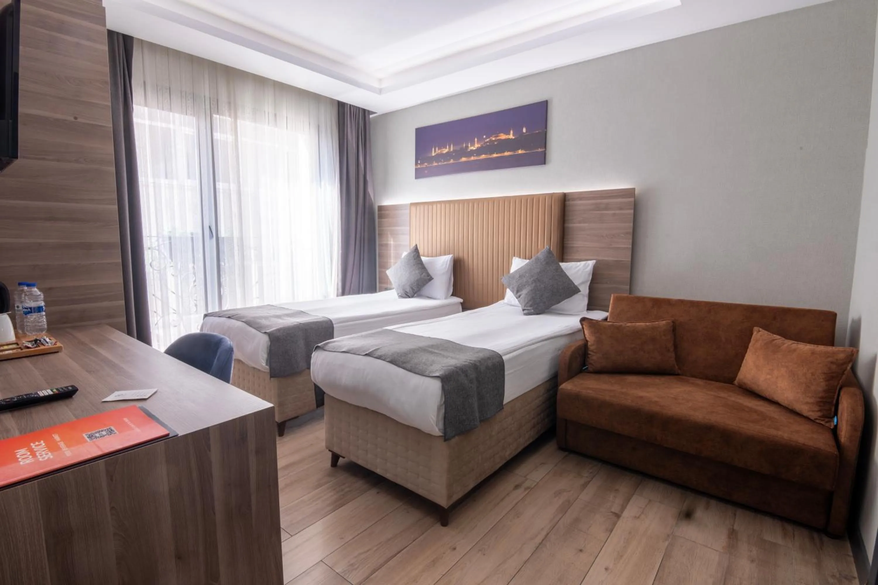 Bed in The Omiya Hotel