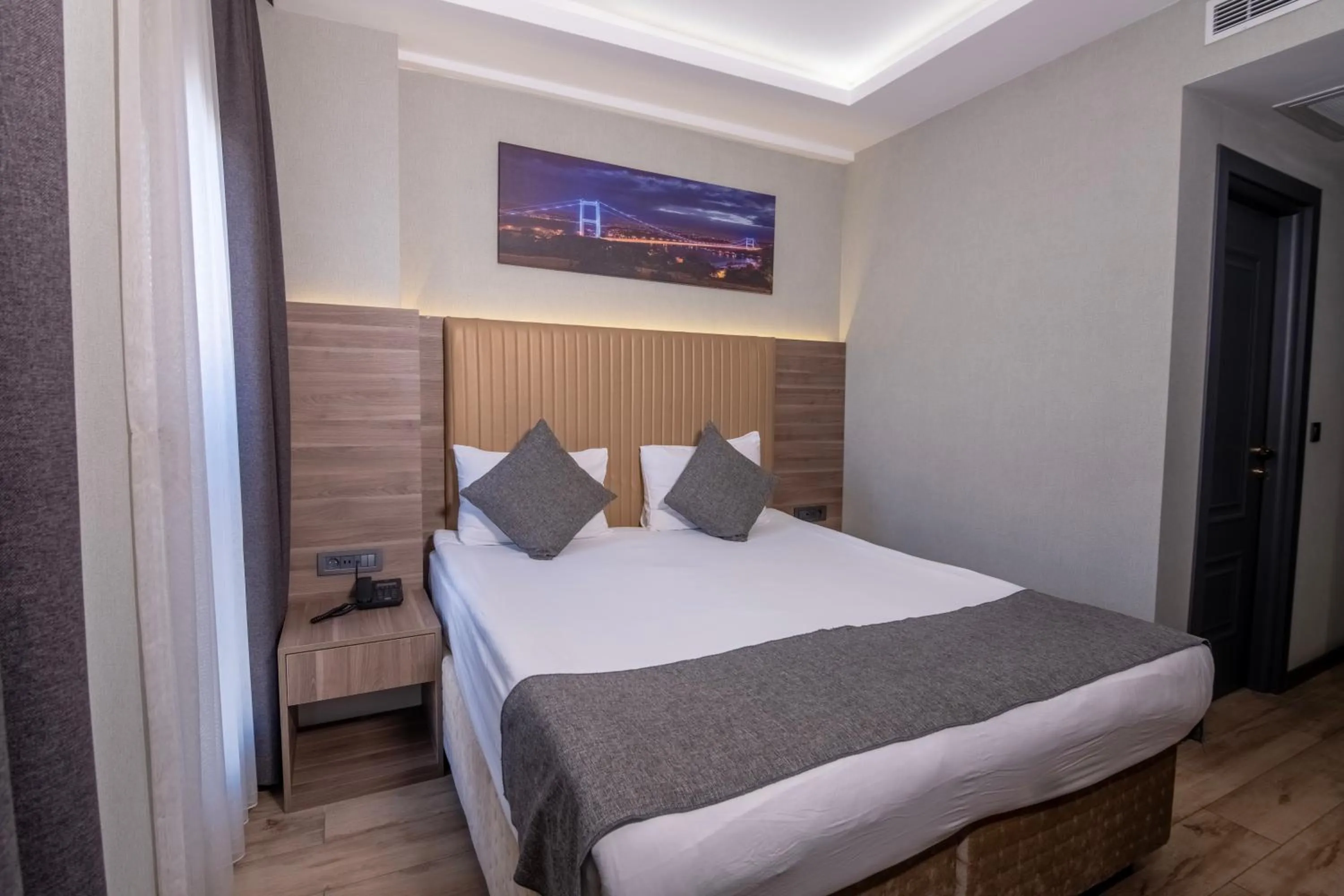 Bed in The Omiya Hotel