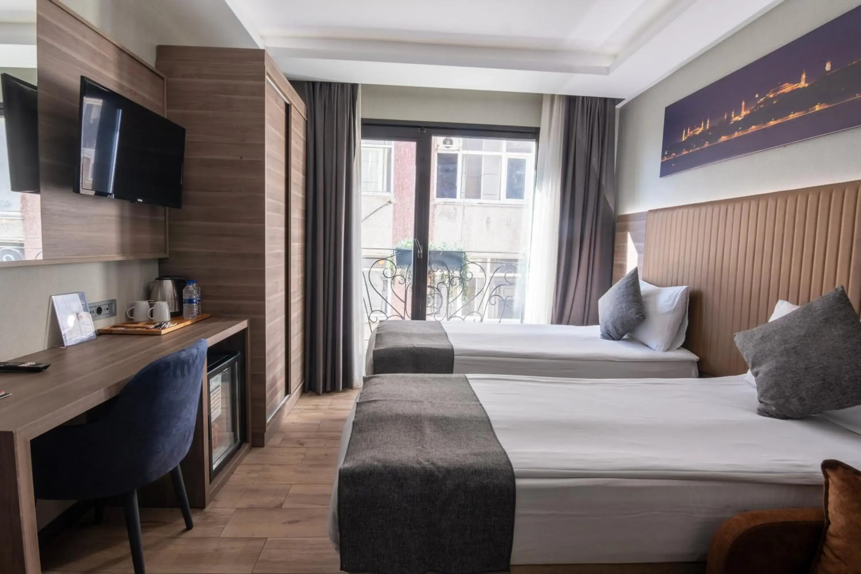 Bed in The Omiya Hotel Bed in The Omiya Hotel