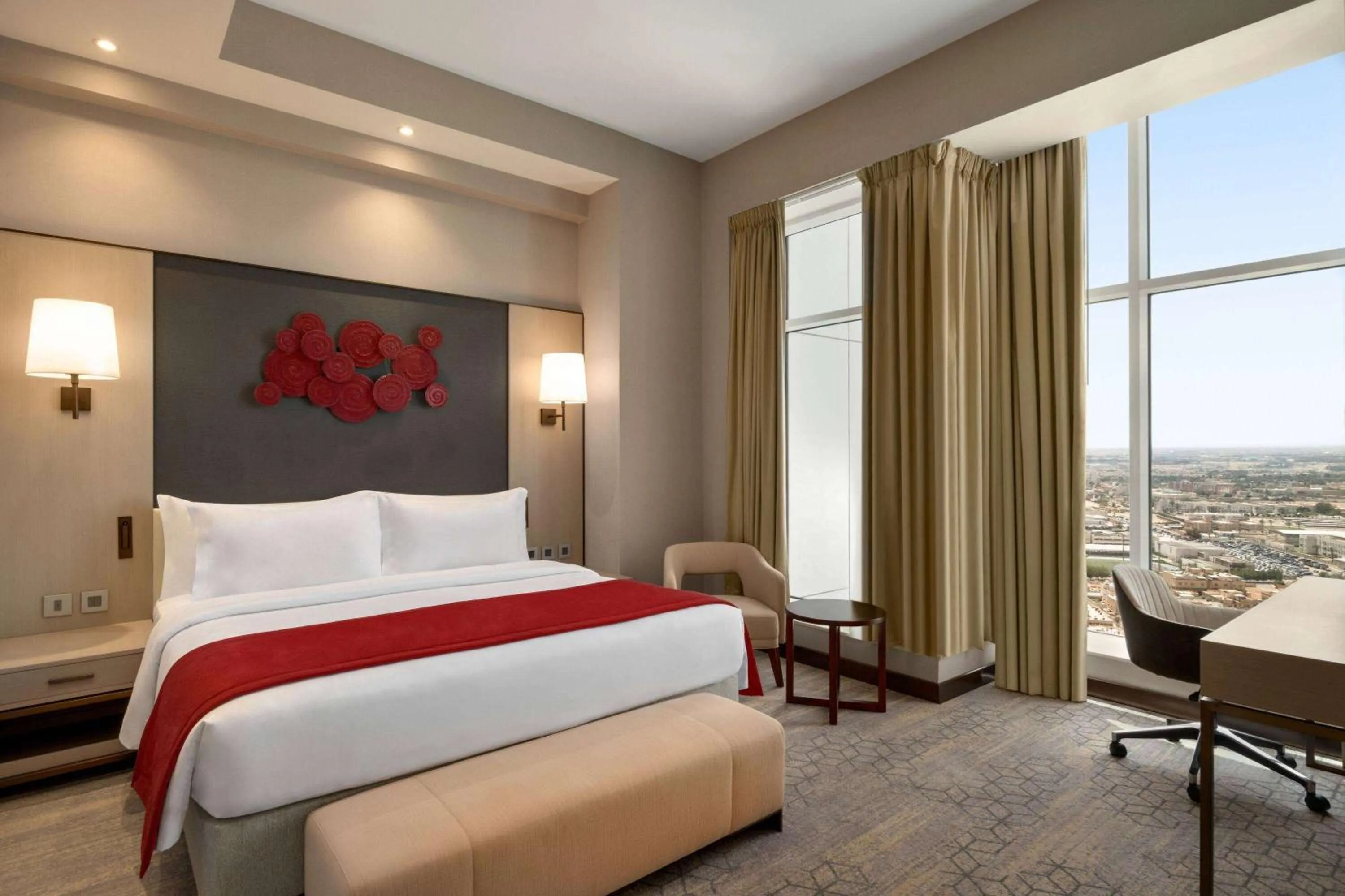 Photo of the whole room, Bed in Ramada by Wyndham Riyadh King Fahd Road