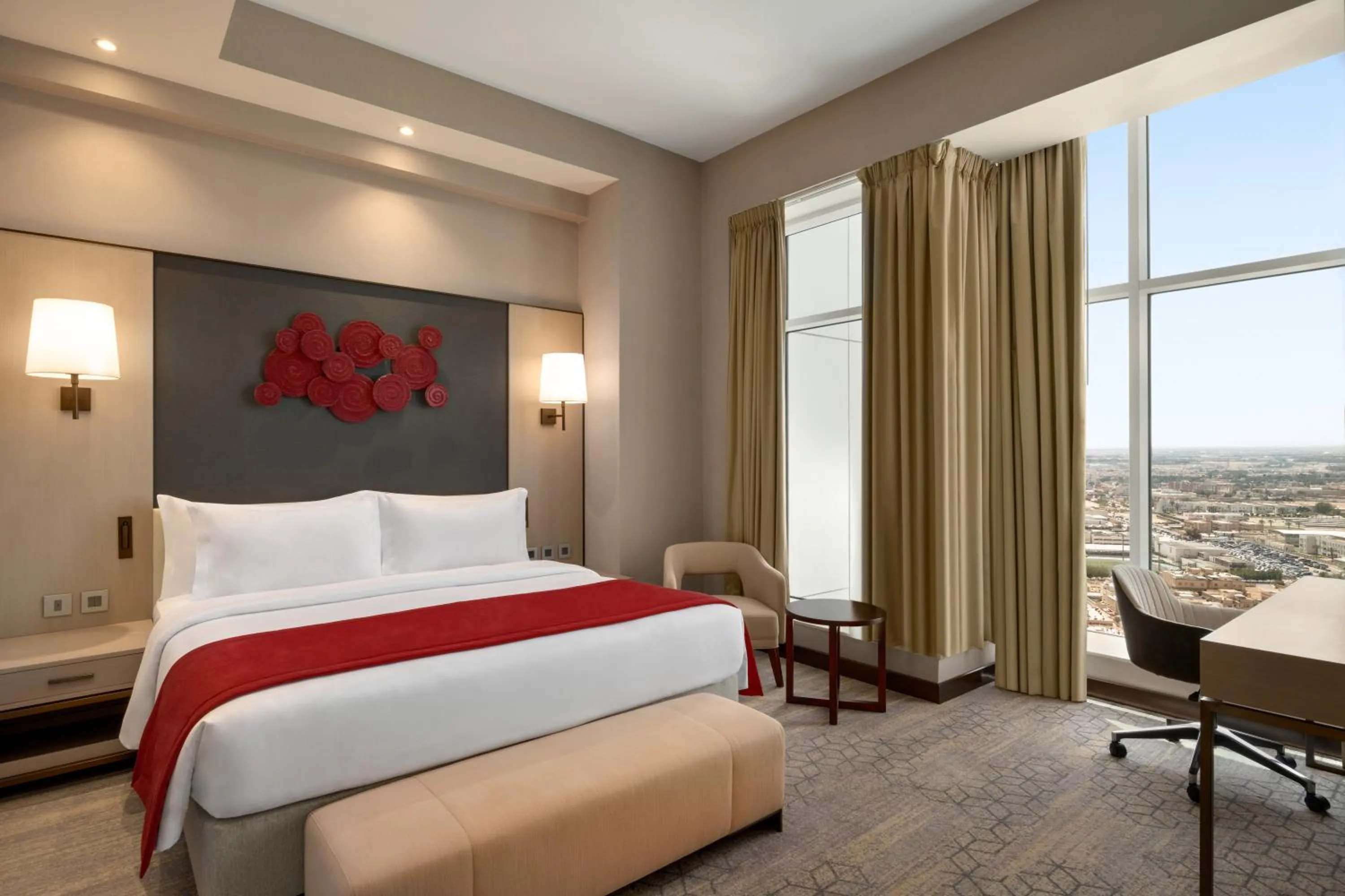 Bed in Ramada by Wyndham Riyadh King Fahd Road