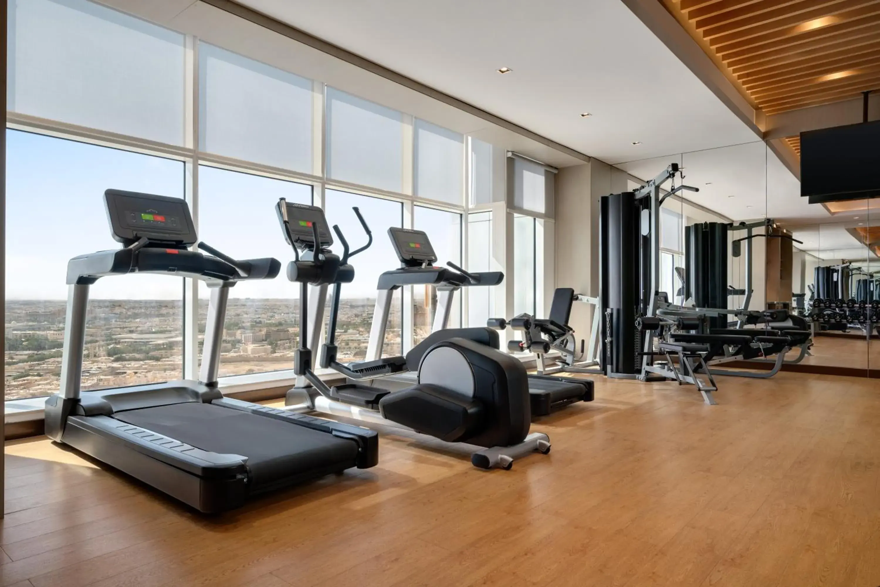 Fitness centre/facilities in Ramada by Wyndham Riyadh King Fahd Road Fitness centre/facilities in Ramada by Wyndham Riyadh King Fahd Road