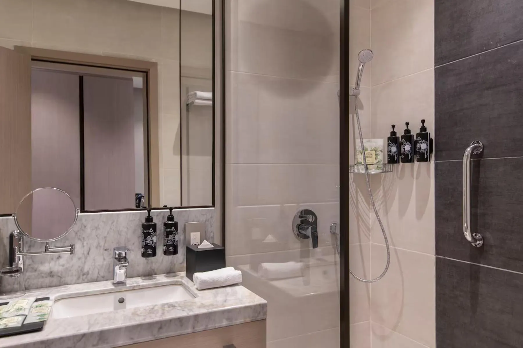 Bathroom in Ramada by Wyndham Riyadh King Fahd Road