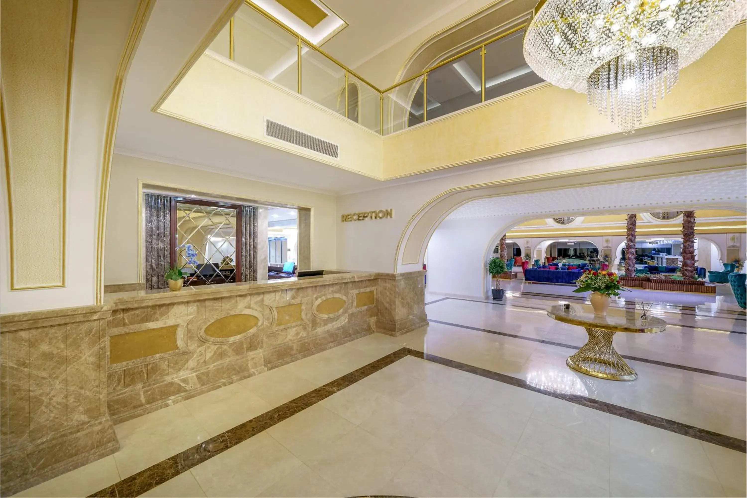 Lobby or reception in Ramada Plaza by Wyndham Silivri Lobby or reception in Ramada Plaza by Wyndham Silivri