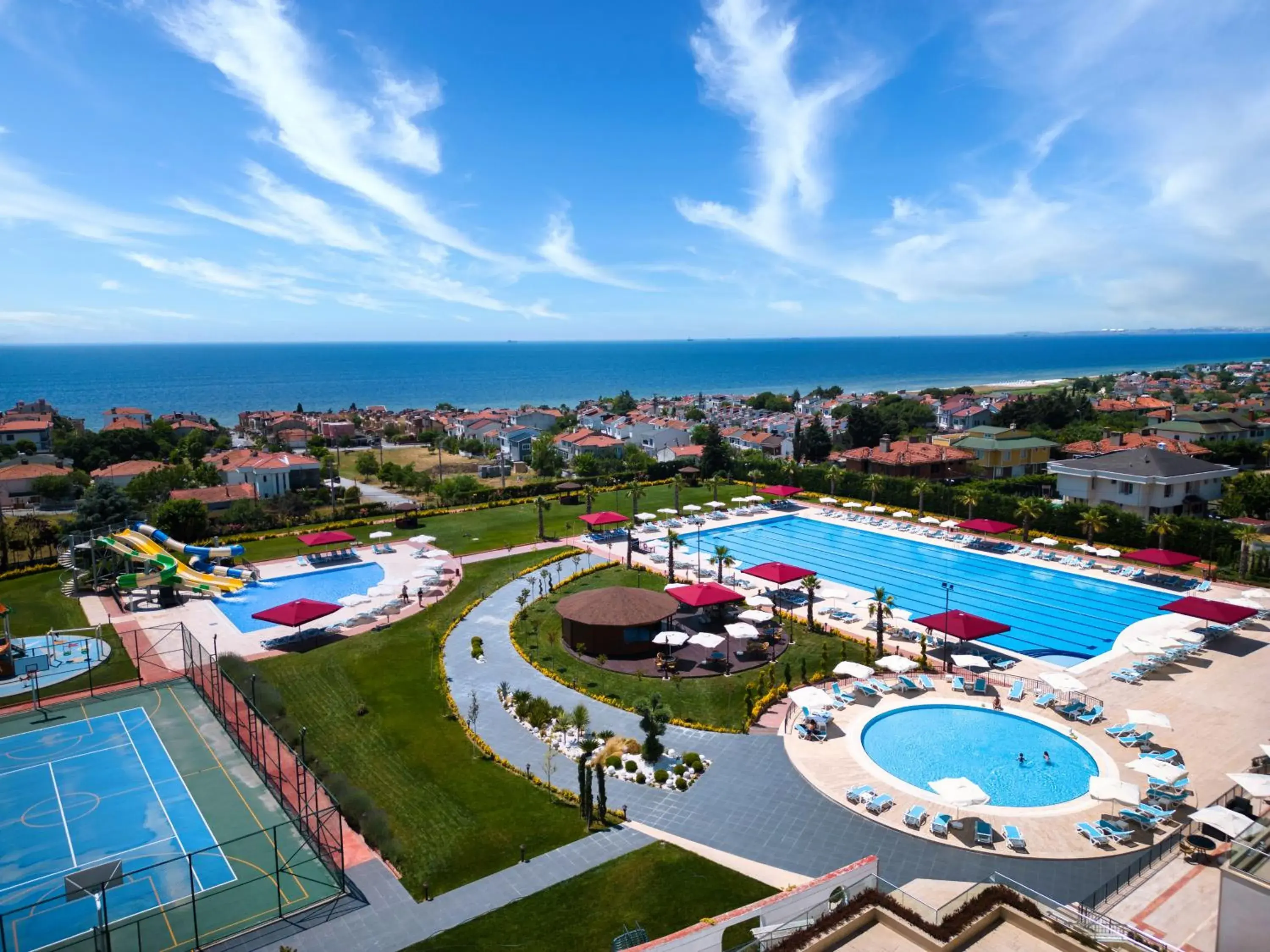 Swimming pool in Ramada Plaza by Wyndham Silivri Swimming pool in Ramada Plaza by Wyndham Silivri