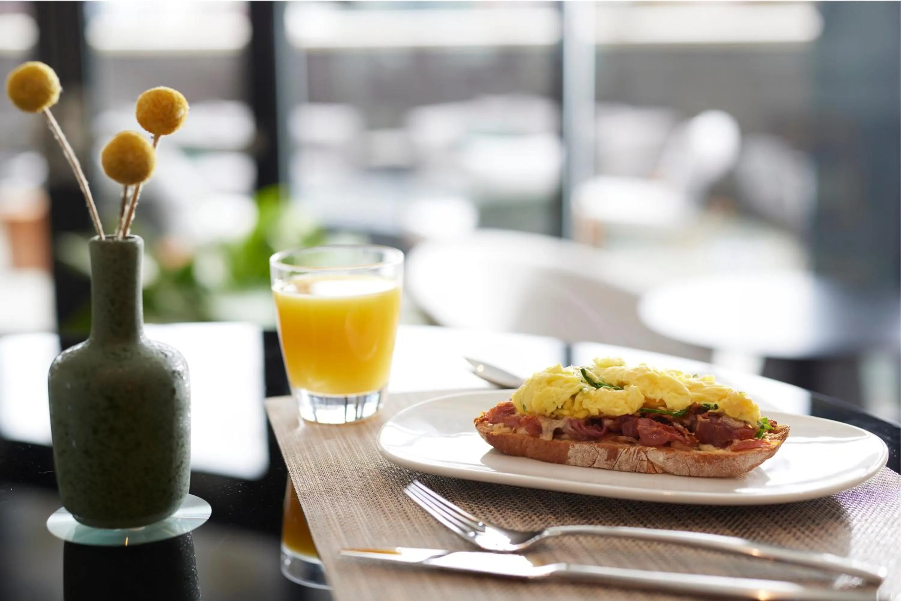 Food close-up in AC Hotel by Marriott Dayton