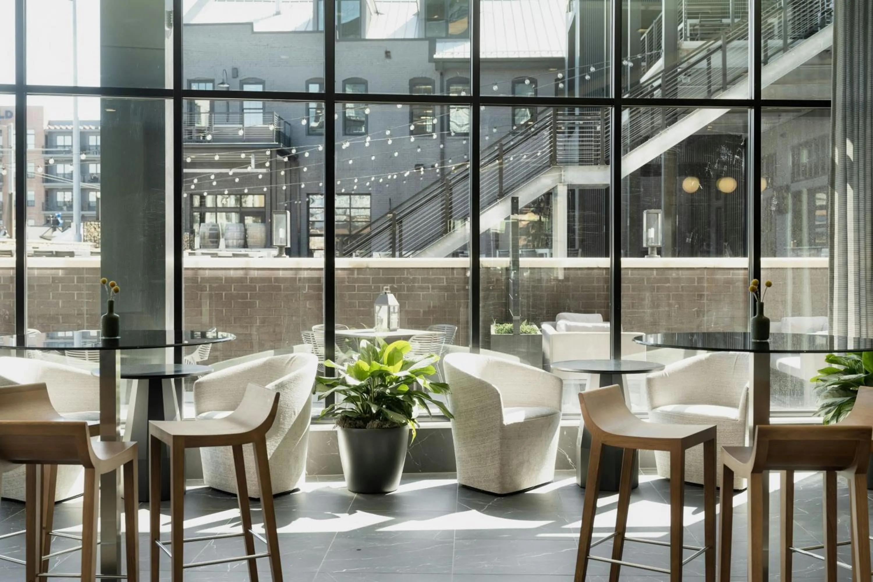 Lounge or bar in AC Hotel by Marriott Dayton