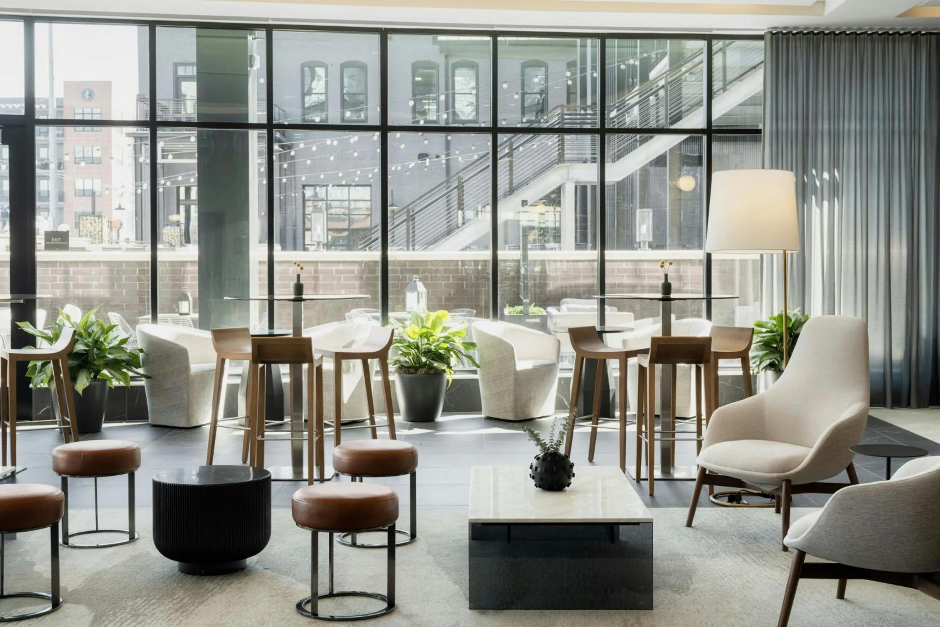 Lounge or bar in AC Hotel by Marriott Dayton